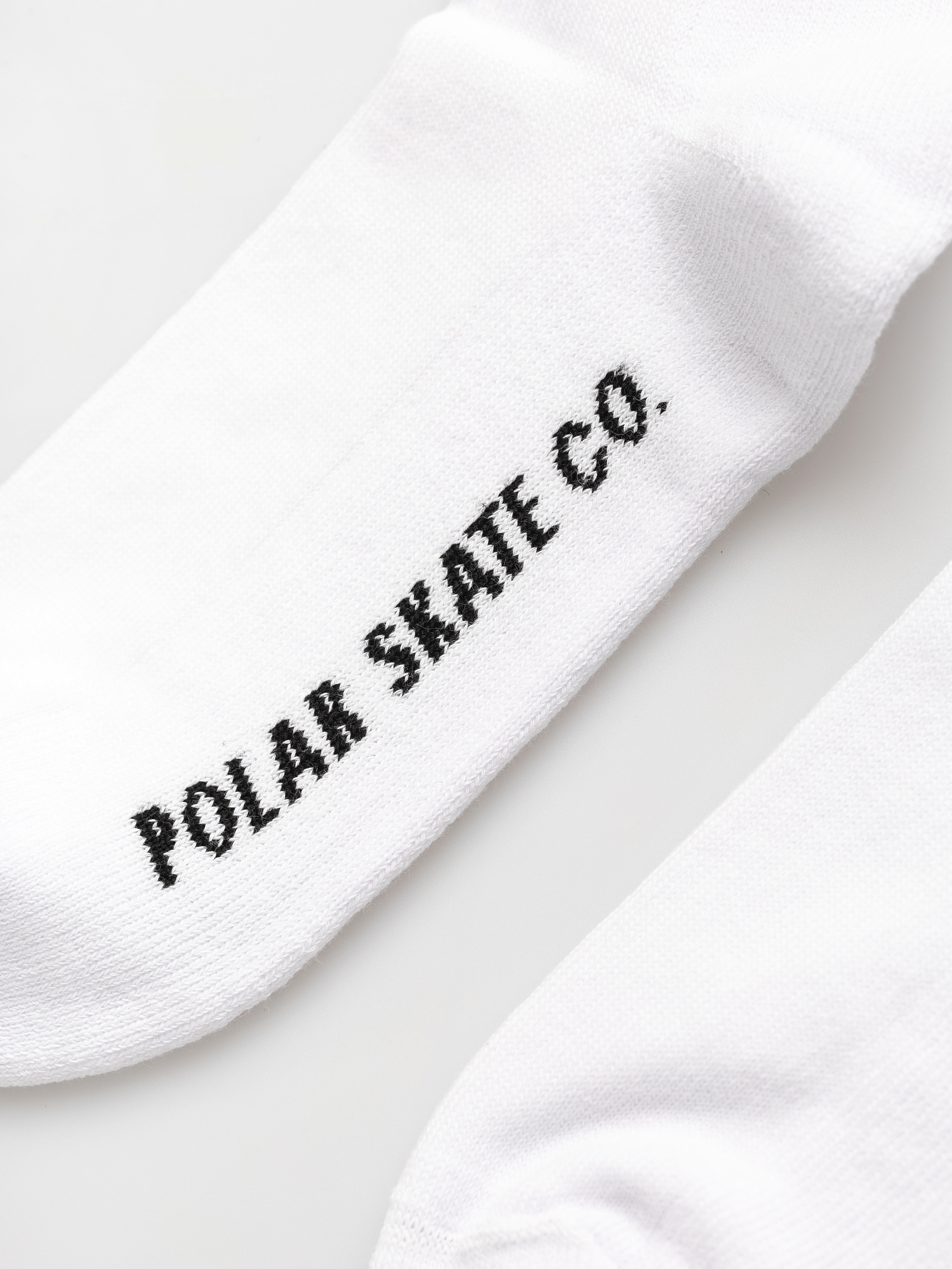 Polar Skate Rib Stripes Zokni (white/orange/blue)