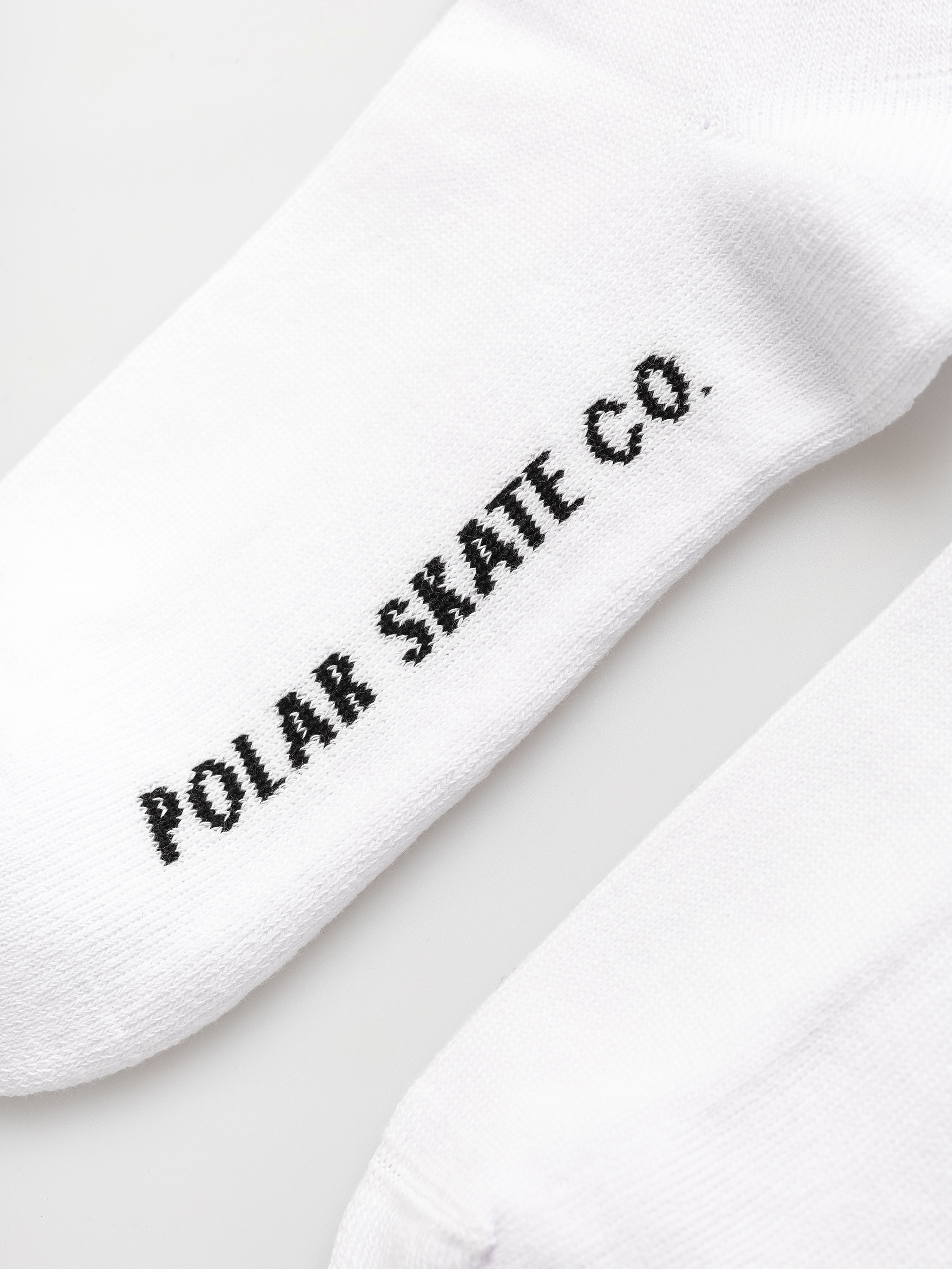Polar Skate Rib Stripes Zokni (white/green/blue)