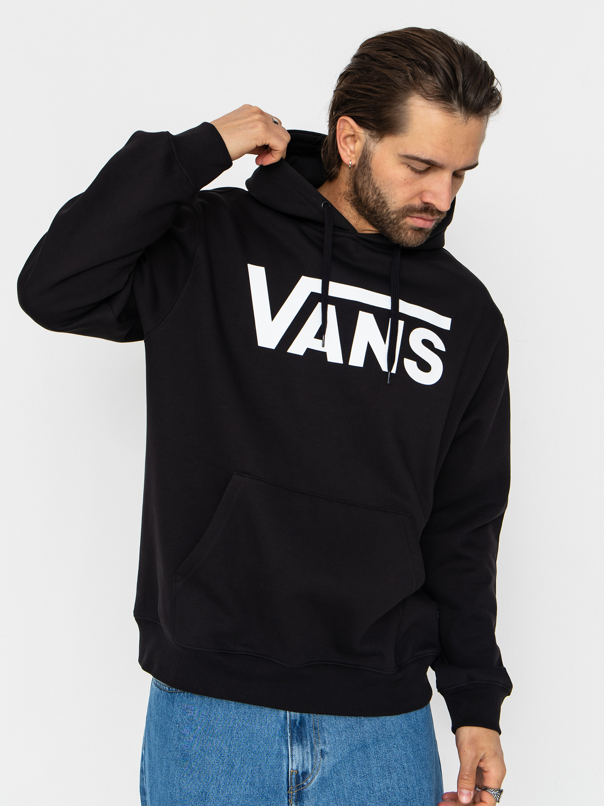 Vans Classic HD Kapucnis pulu00f3ver (black/white)