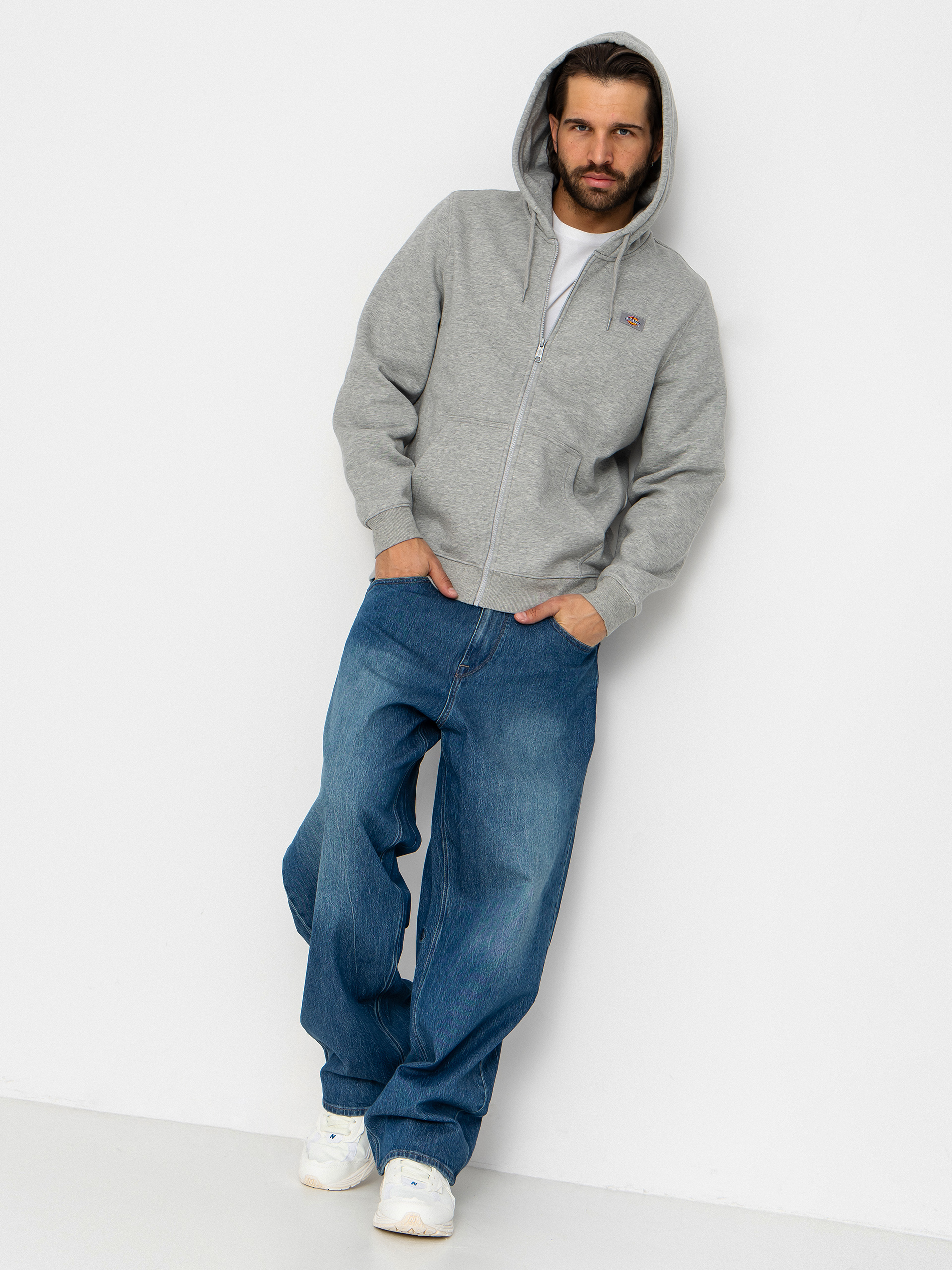 Dickies Oakport ZHD Kapucnis pulóver (heather grey)