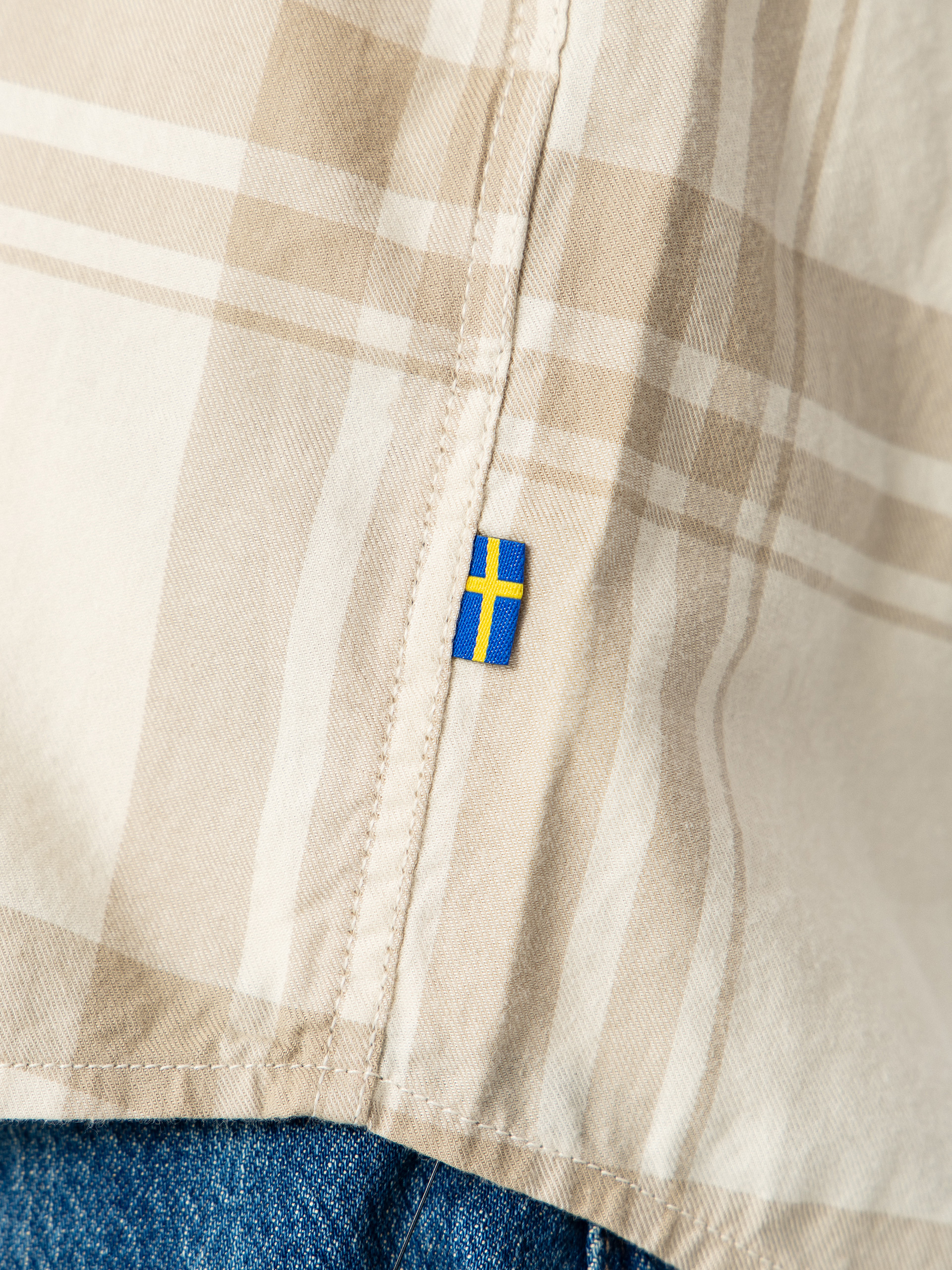 Fjallraven Ovik Lite Flannel Ing (chalk white/fossil)