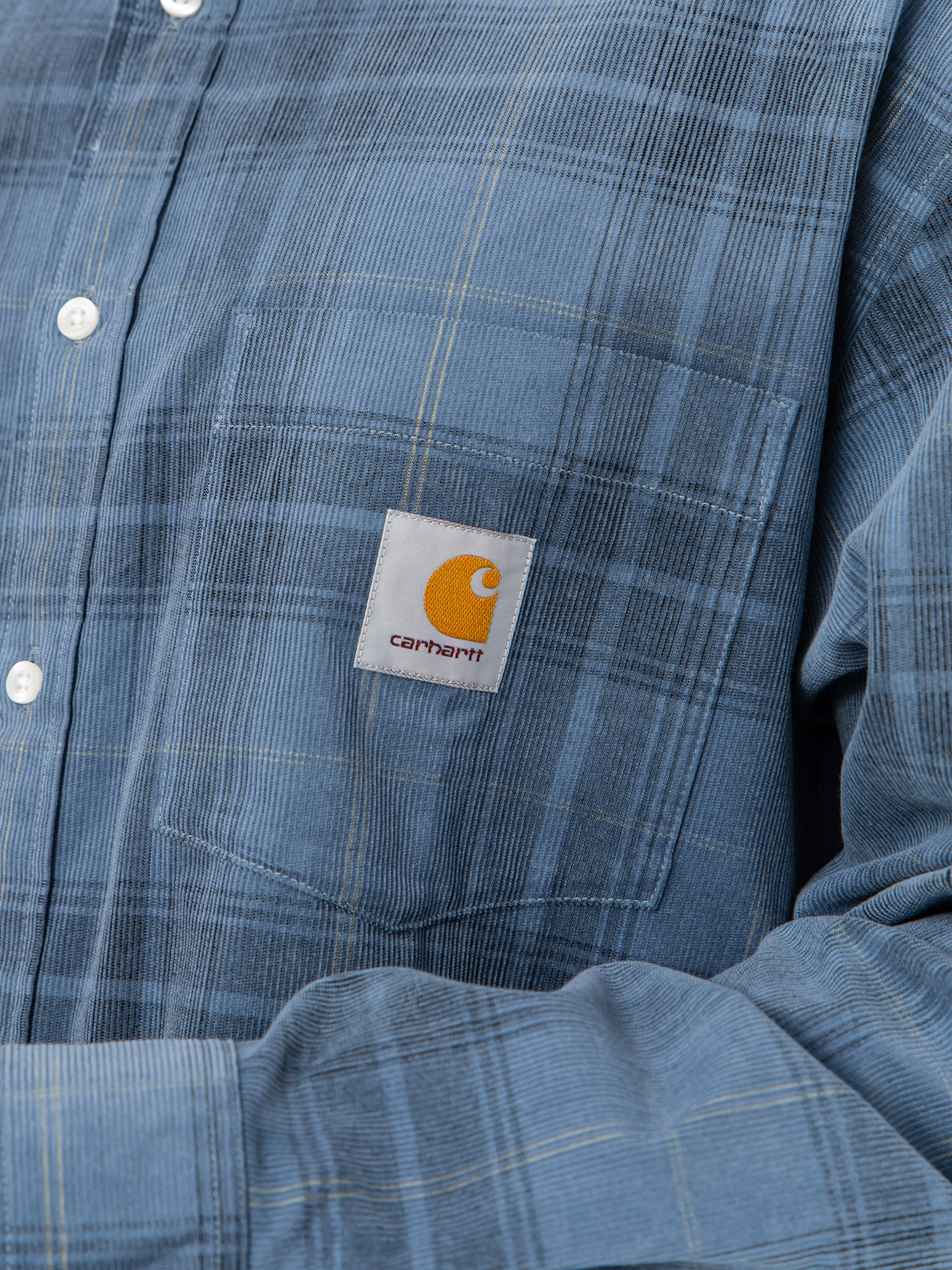 Ing Carhartt WIP Wilber (wilber check/velvet blue)