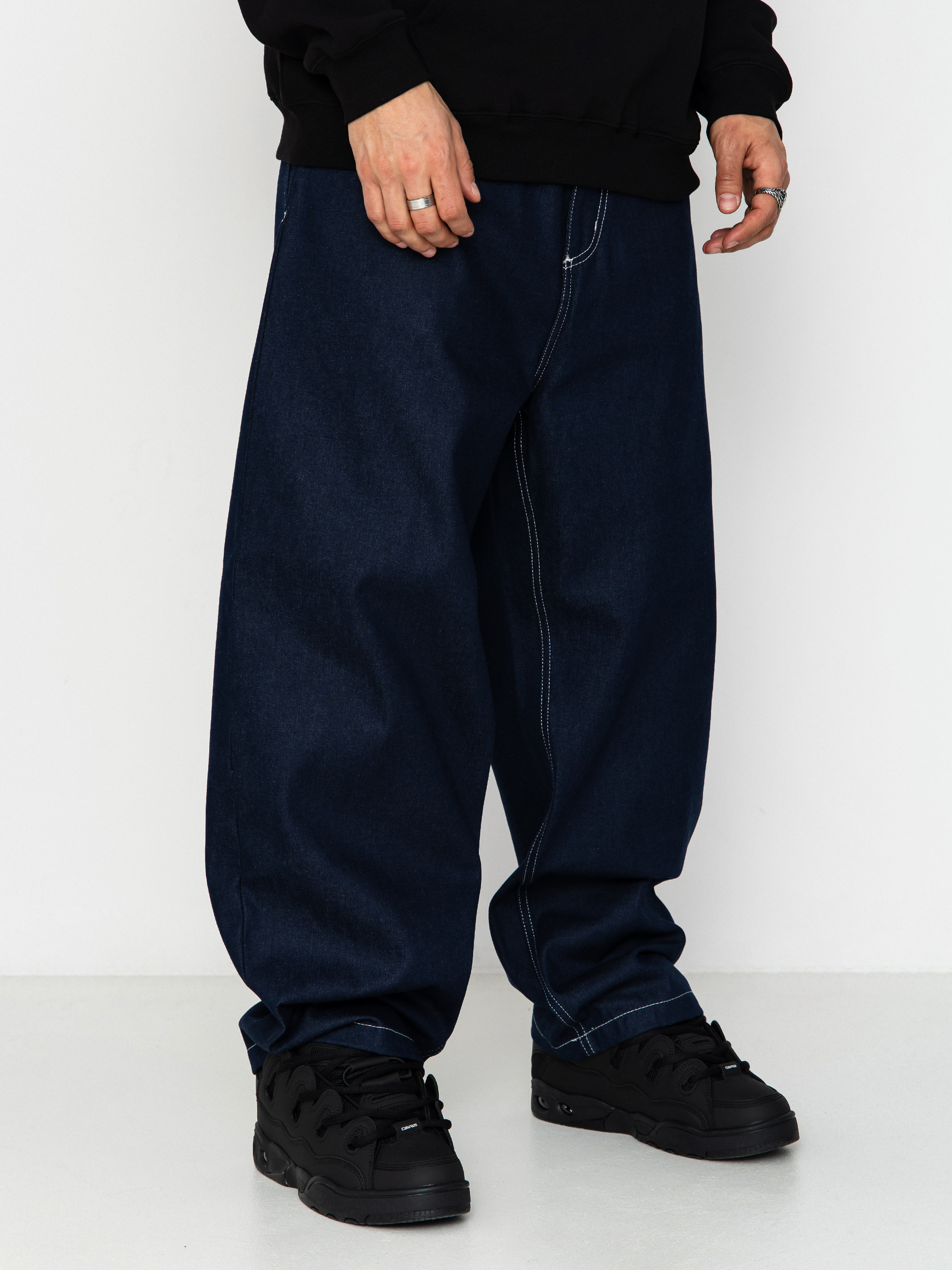 Carhartt WIP Brandon Kisnadrág (blue rigrid)