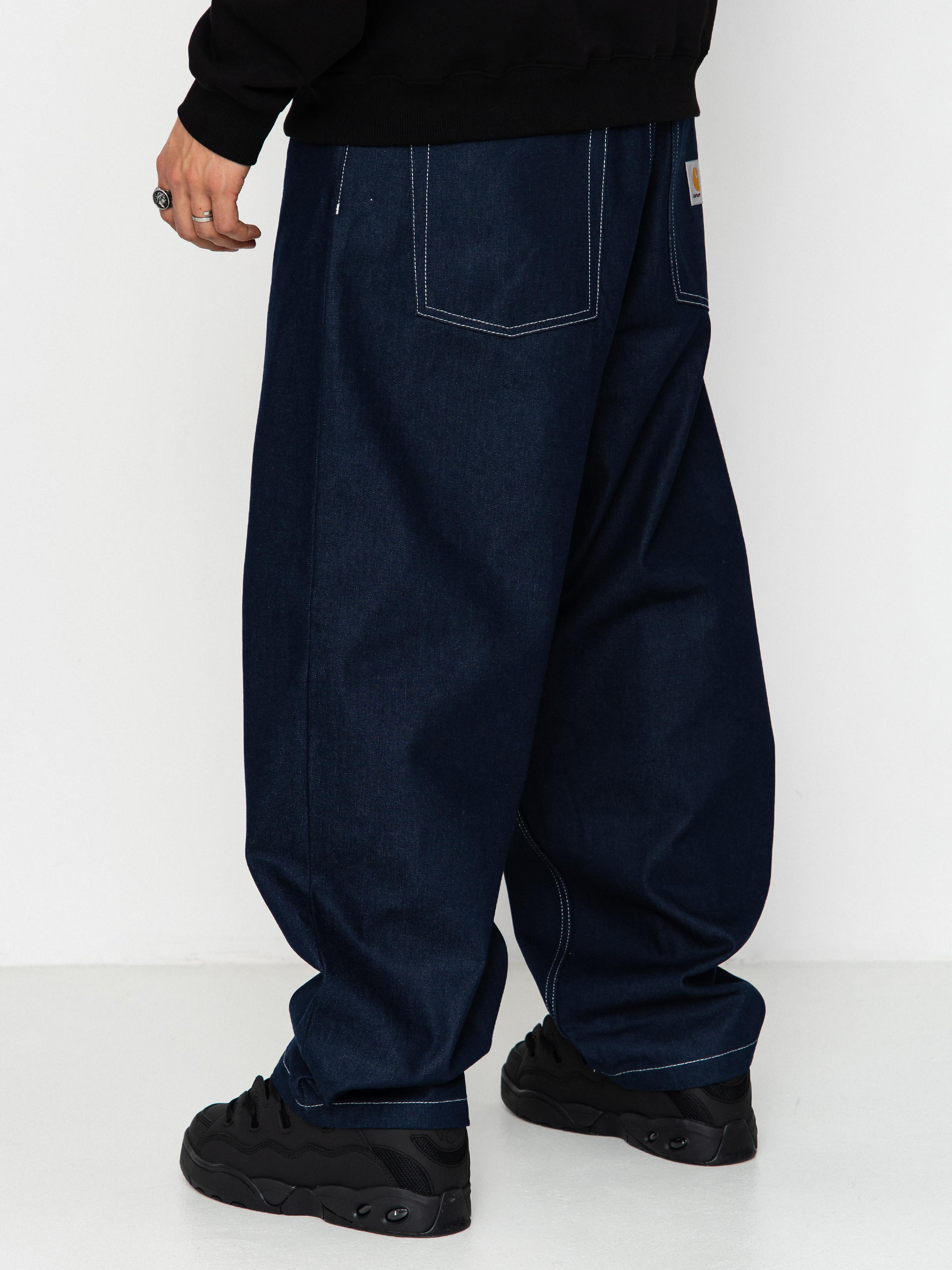 Carhartt WIP Brandon Kisnadrág (blue rigrid)