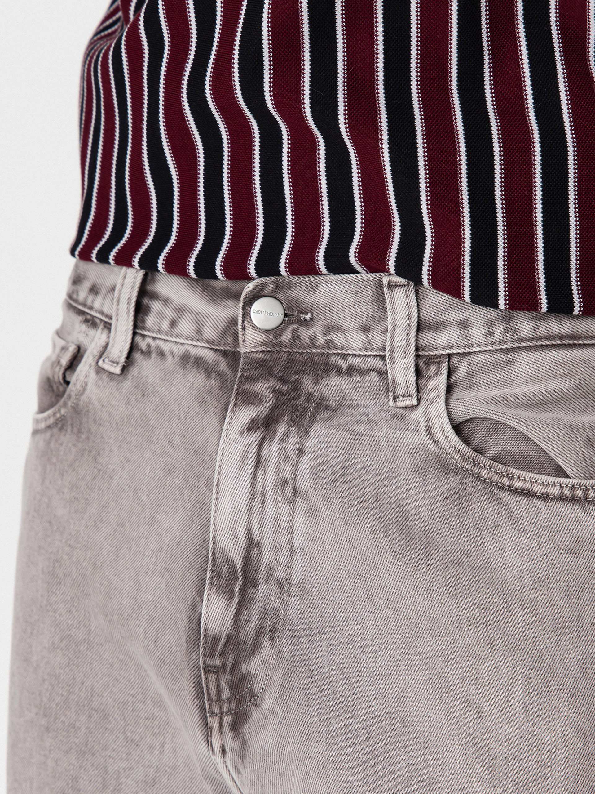 Carhartt WIP Landon Kisnadrág (shale)