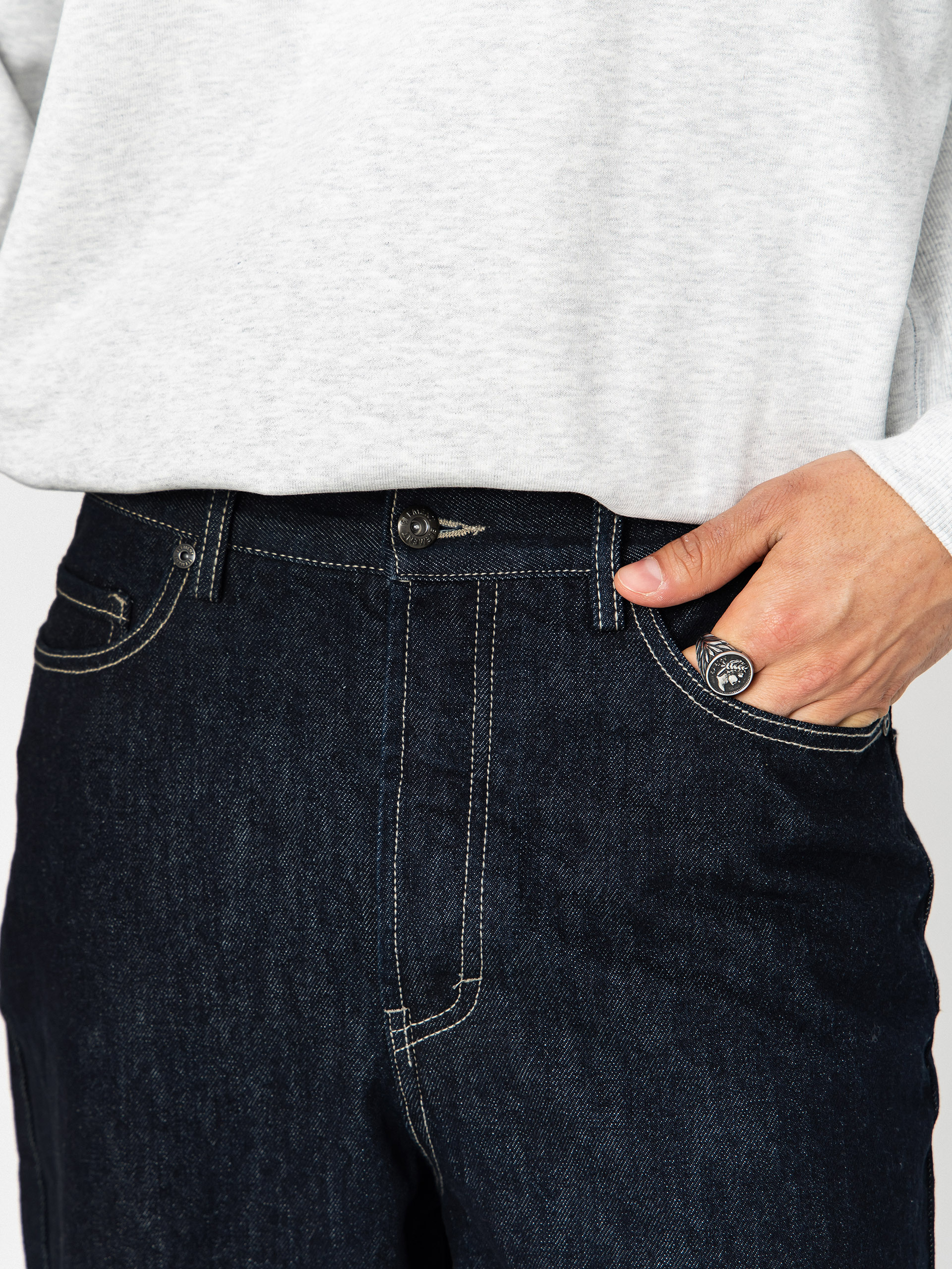 Element Big 5 Denim Rinse Kisnadrág (dark blue rinse)