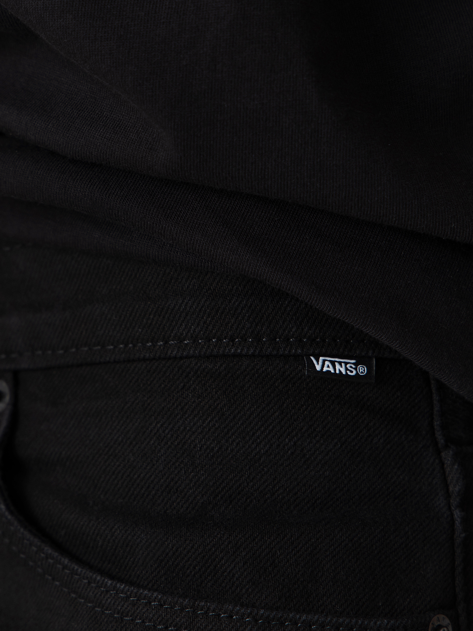 Vans Check 5 Loose Denim Kisnadrág (black)