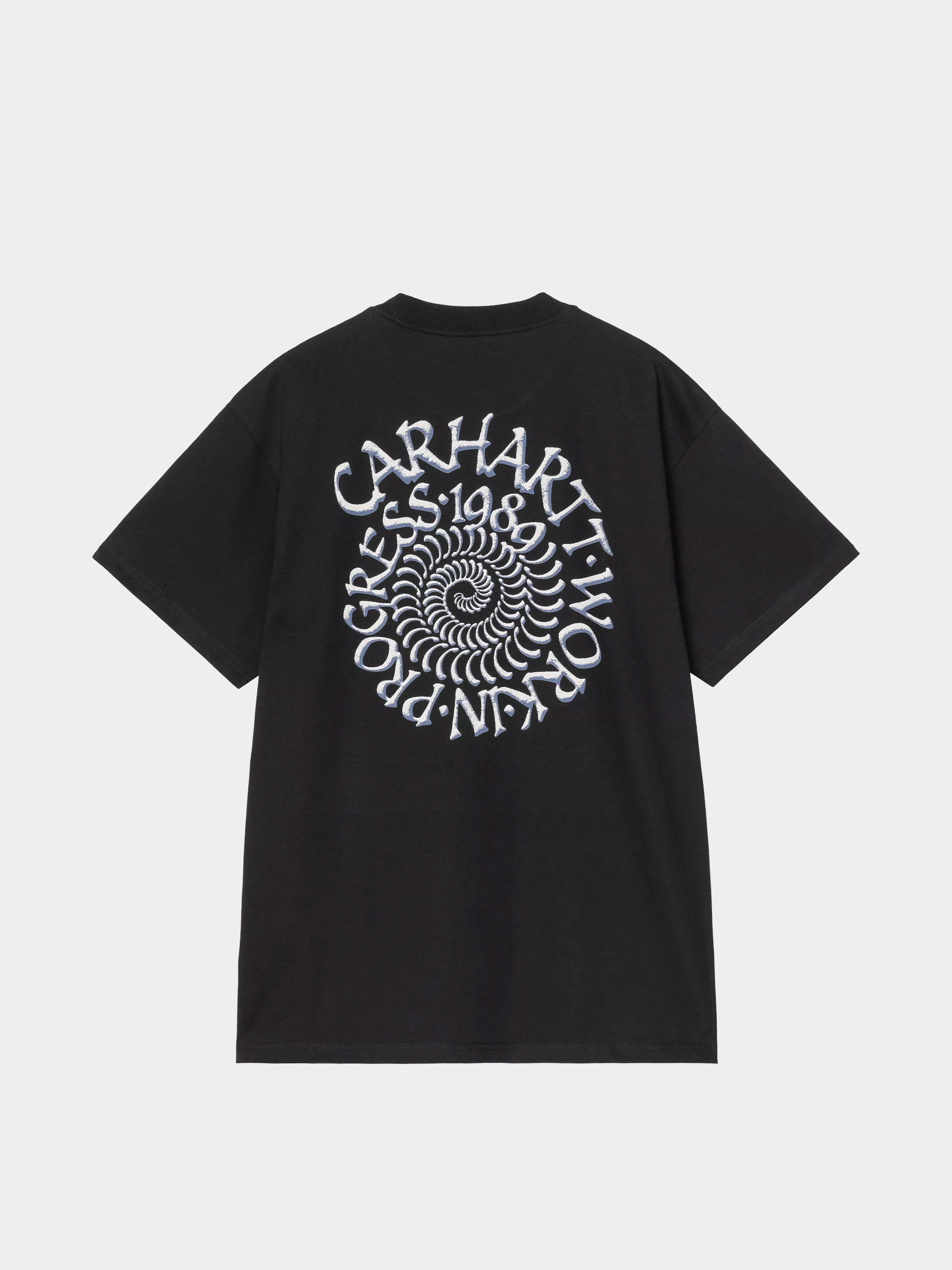 Póló Carhartt WIP Spirals (black)
