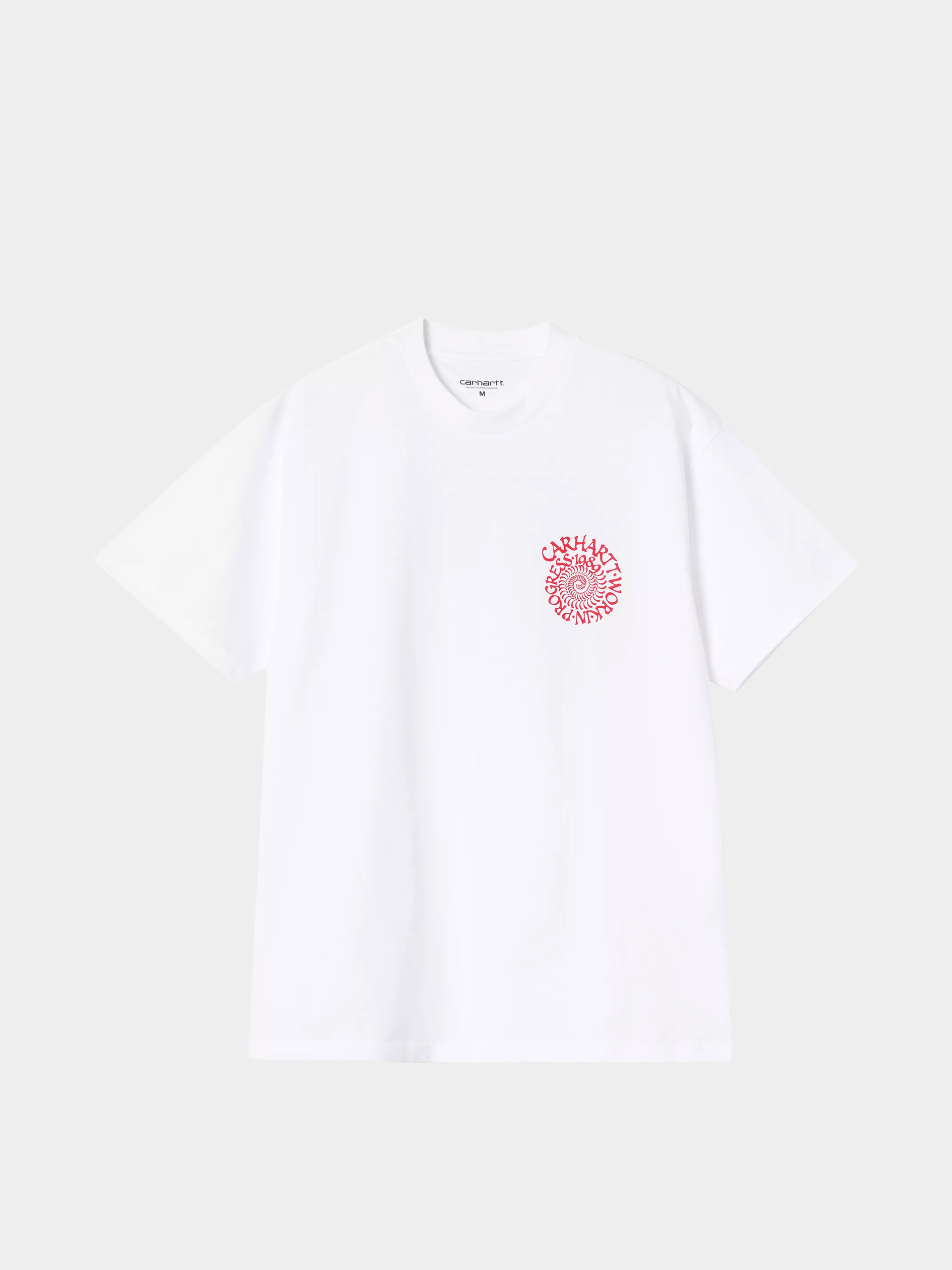 Póló Carhartt WIP Spirals (white)