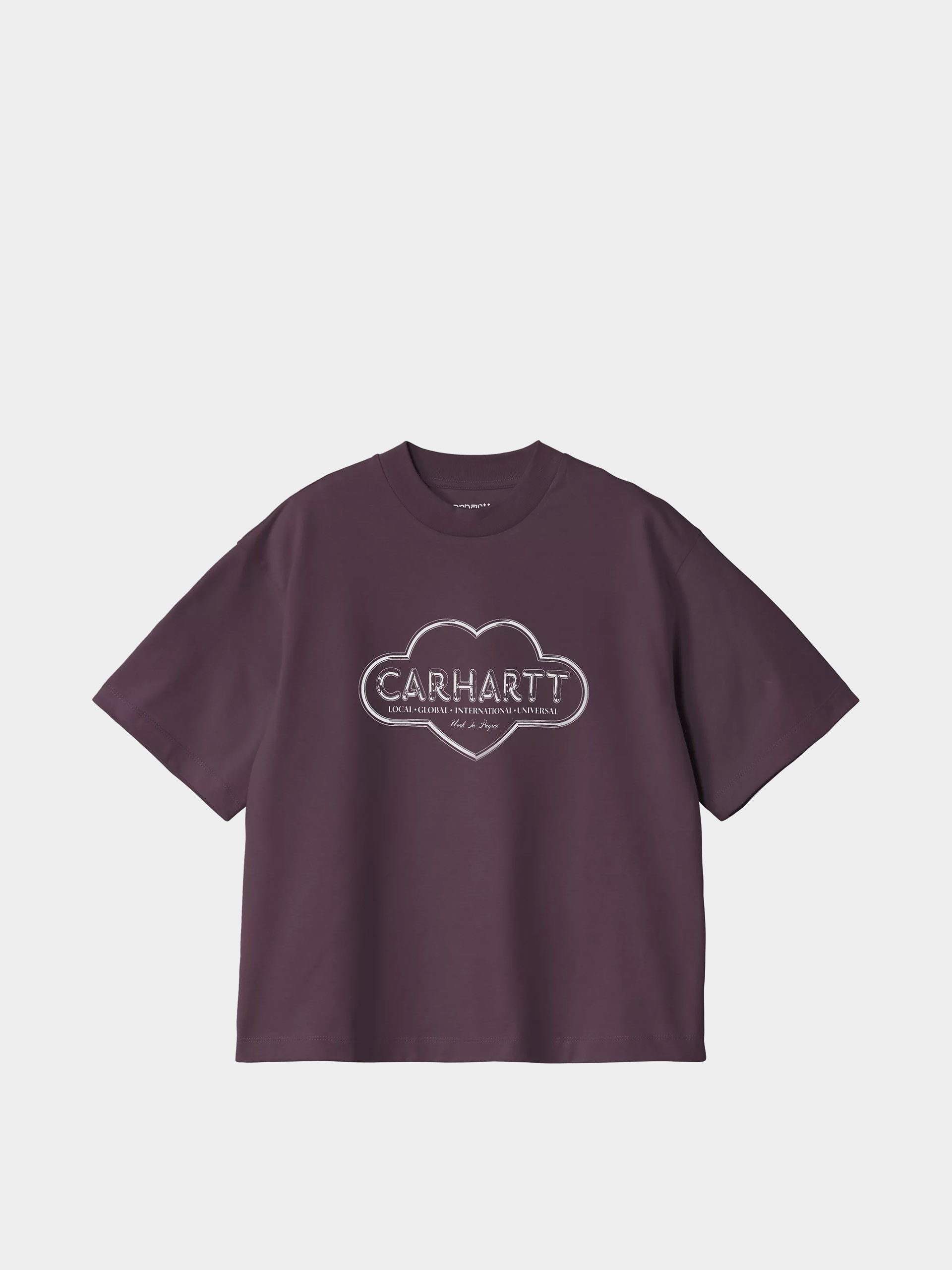 Póló Carhartt WIP Cloud Heart Wmn (cozy purple)