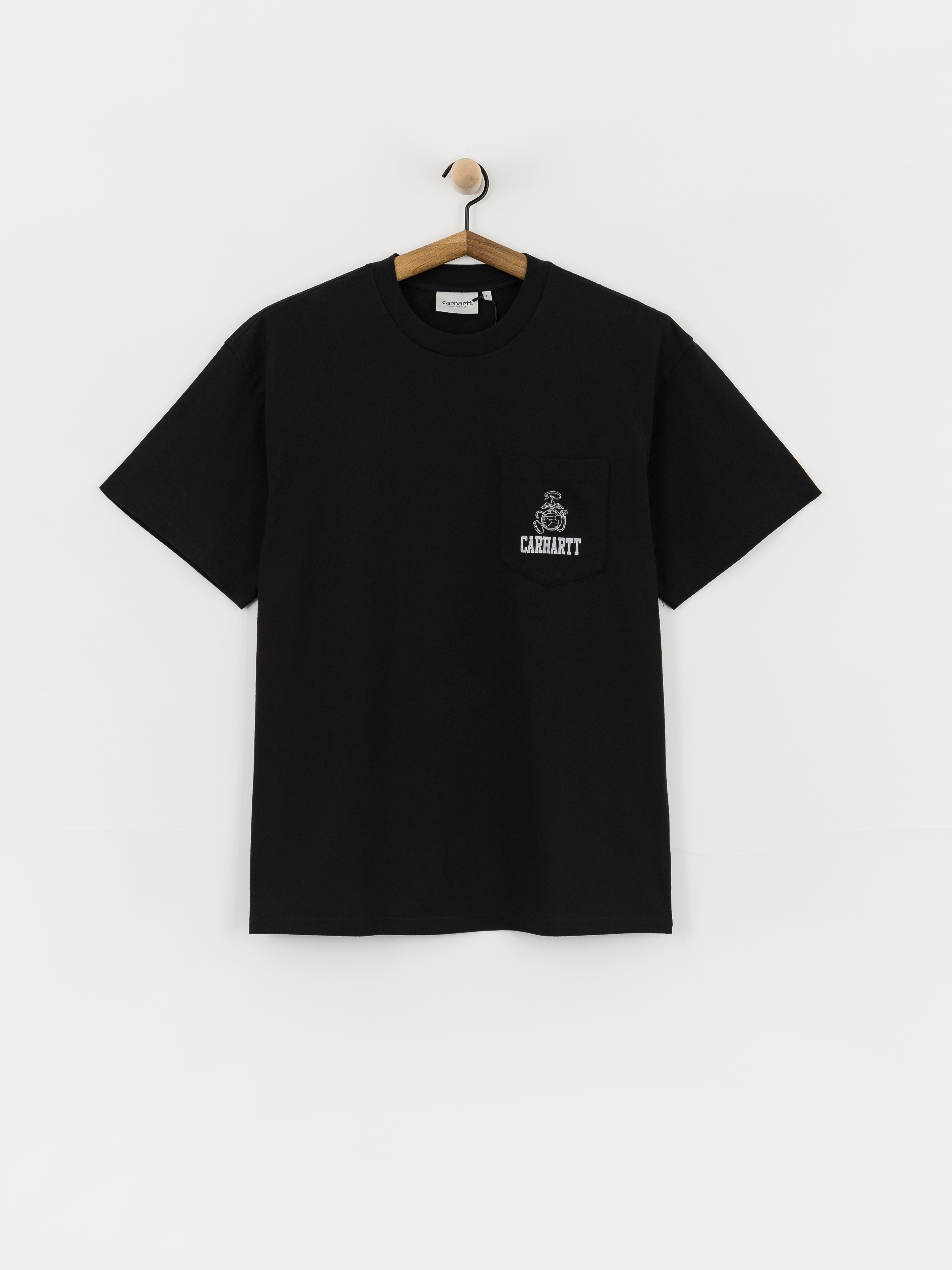 Póló Carhartt WIP Pond Corps Pocket (black)