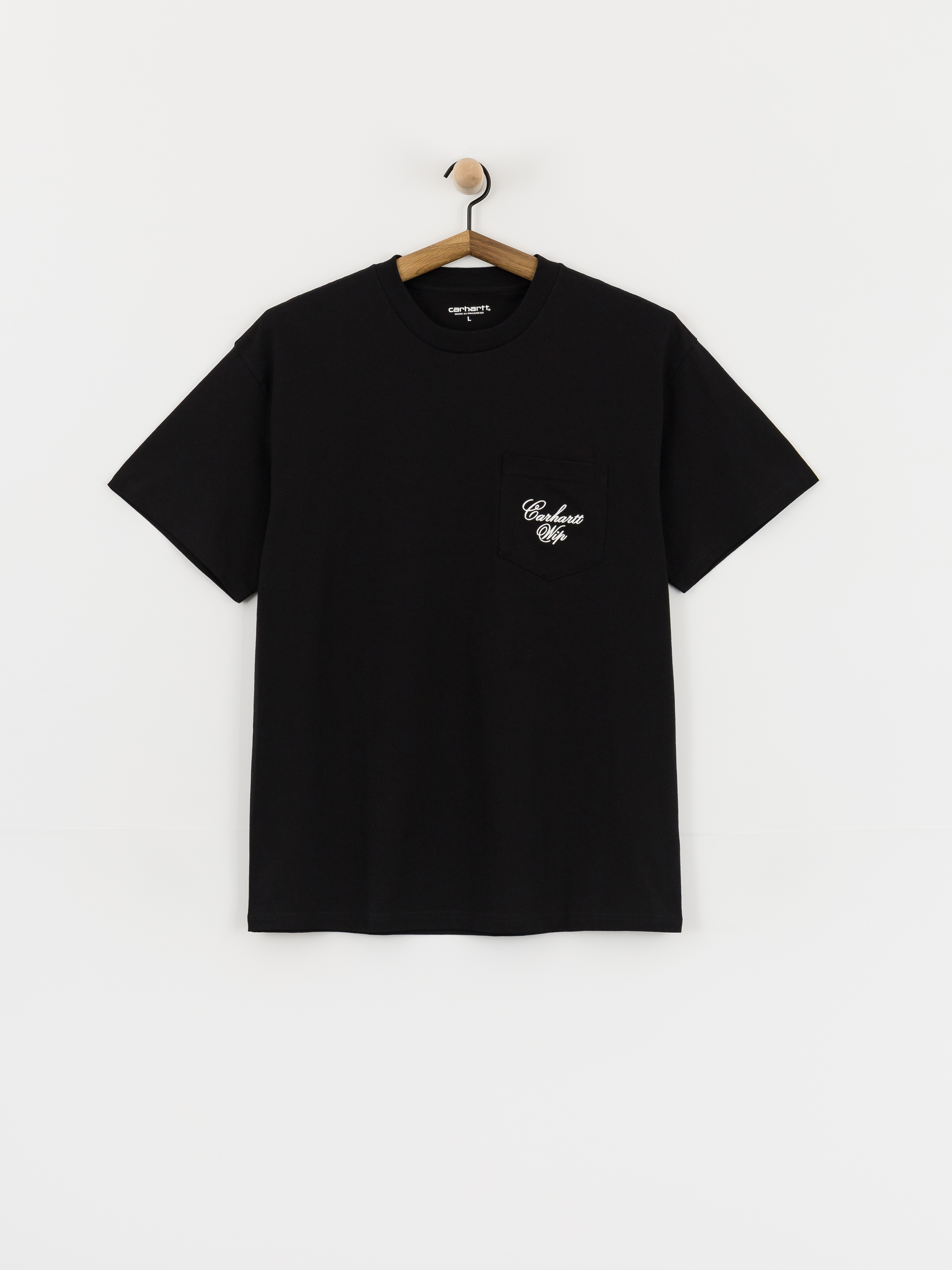 Pu00f3lu00f3 Carhartt WIP Longhand Pocket (black/white)