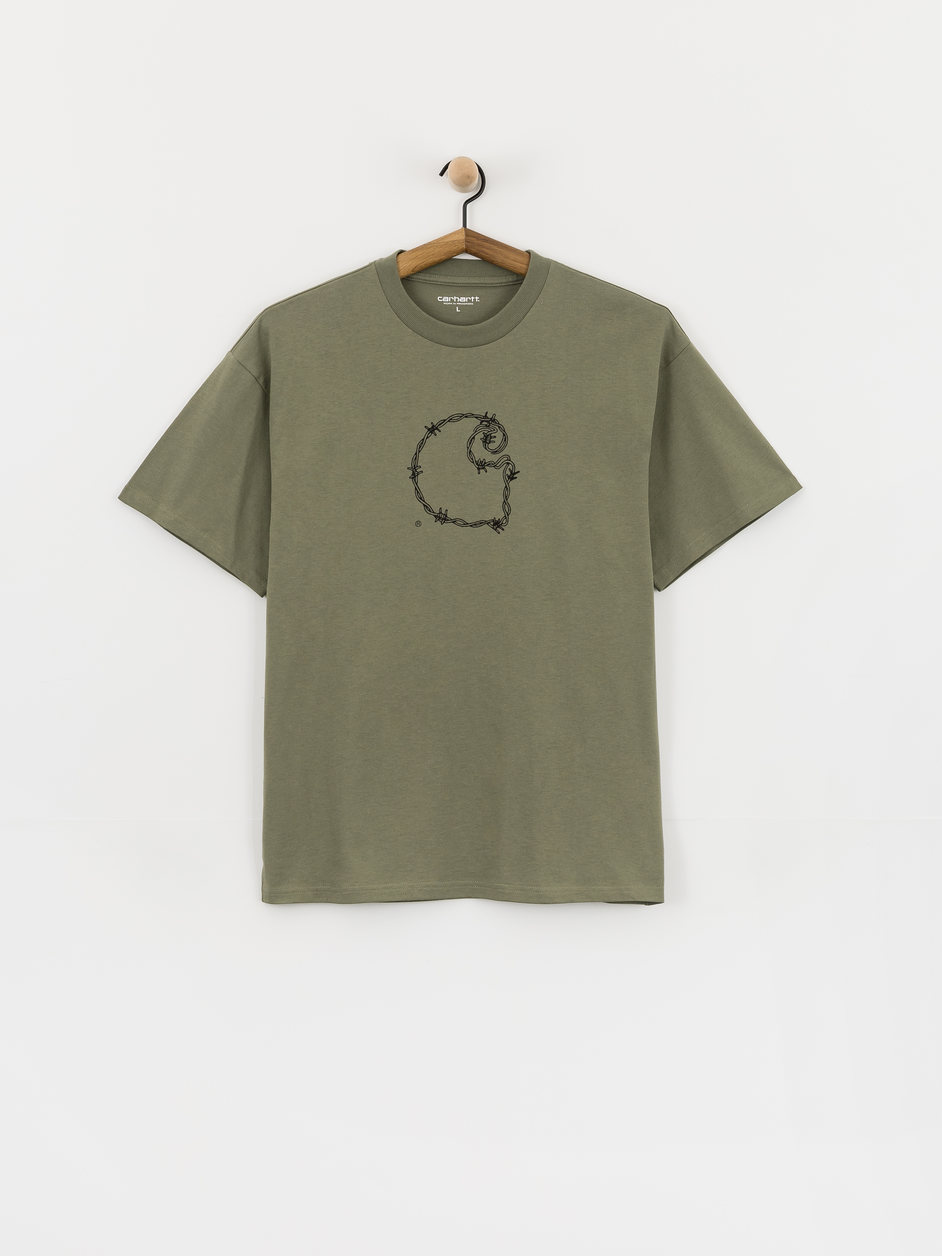 Pu00f3lu00f3 Carhartt WIP Barbwire C (dollar green)