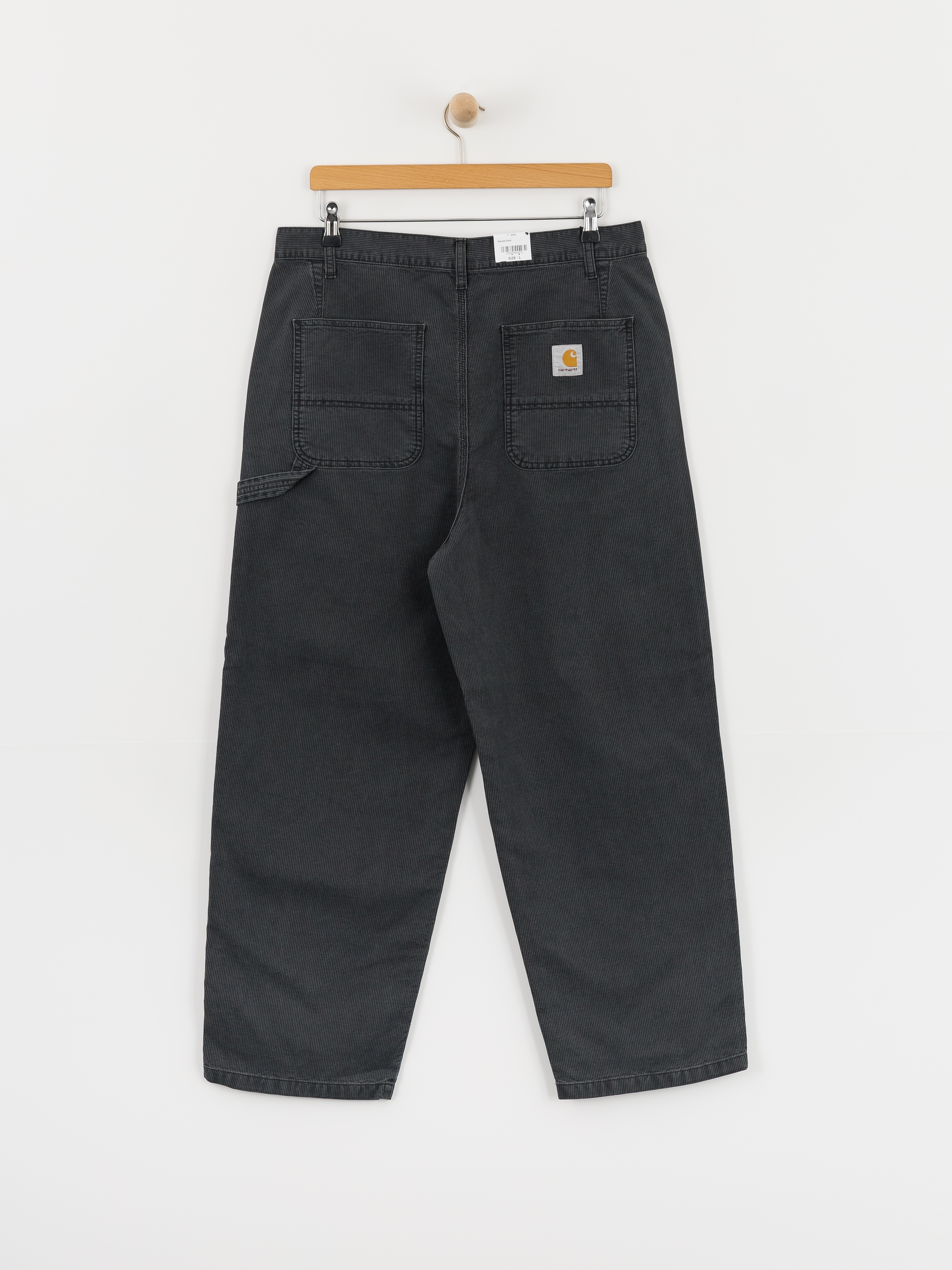 Carhartt WIP Parrish Kisnadrág (obsidian)