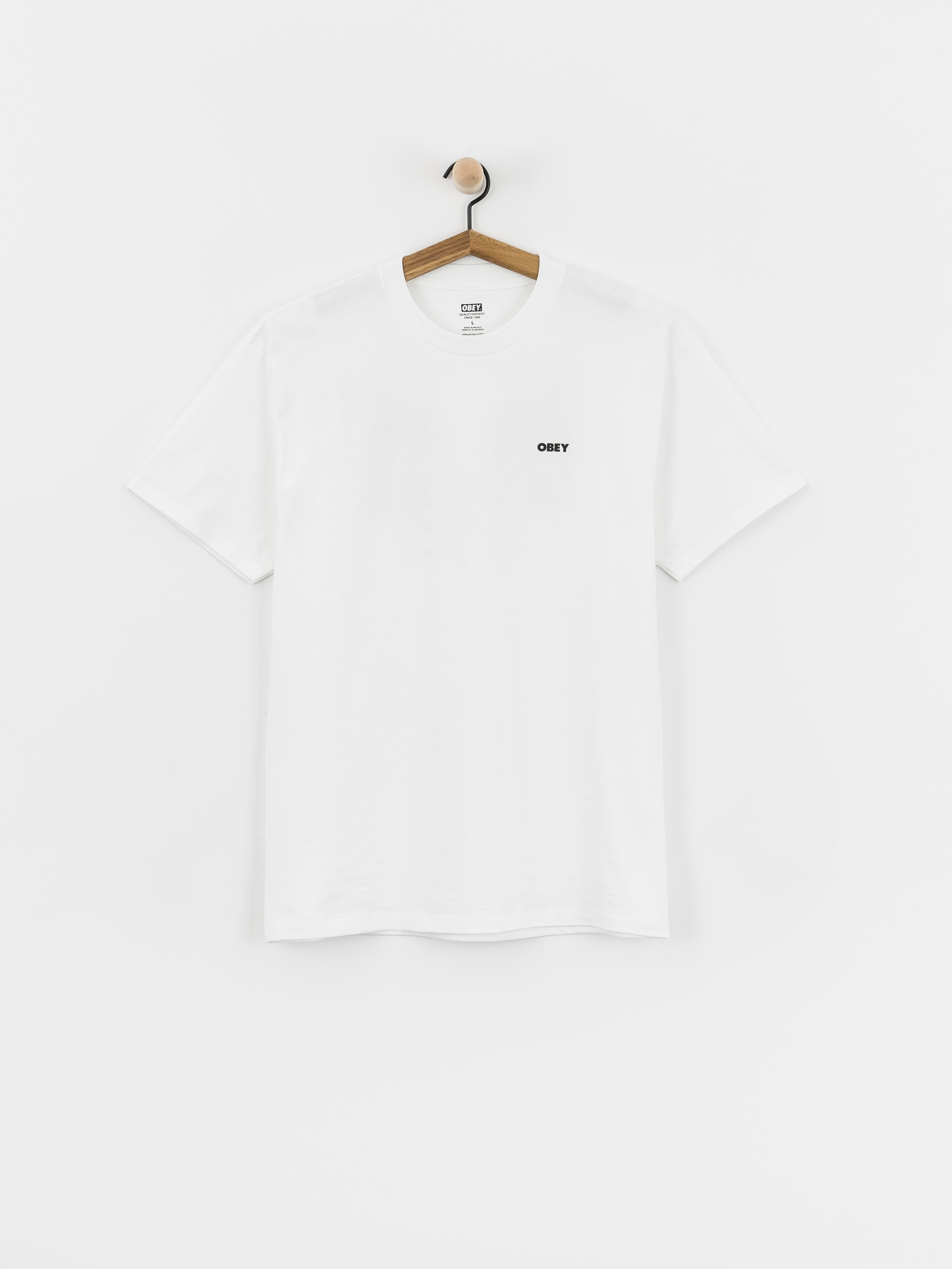 OBEY The Medium Is The Message Póló (white)