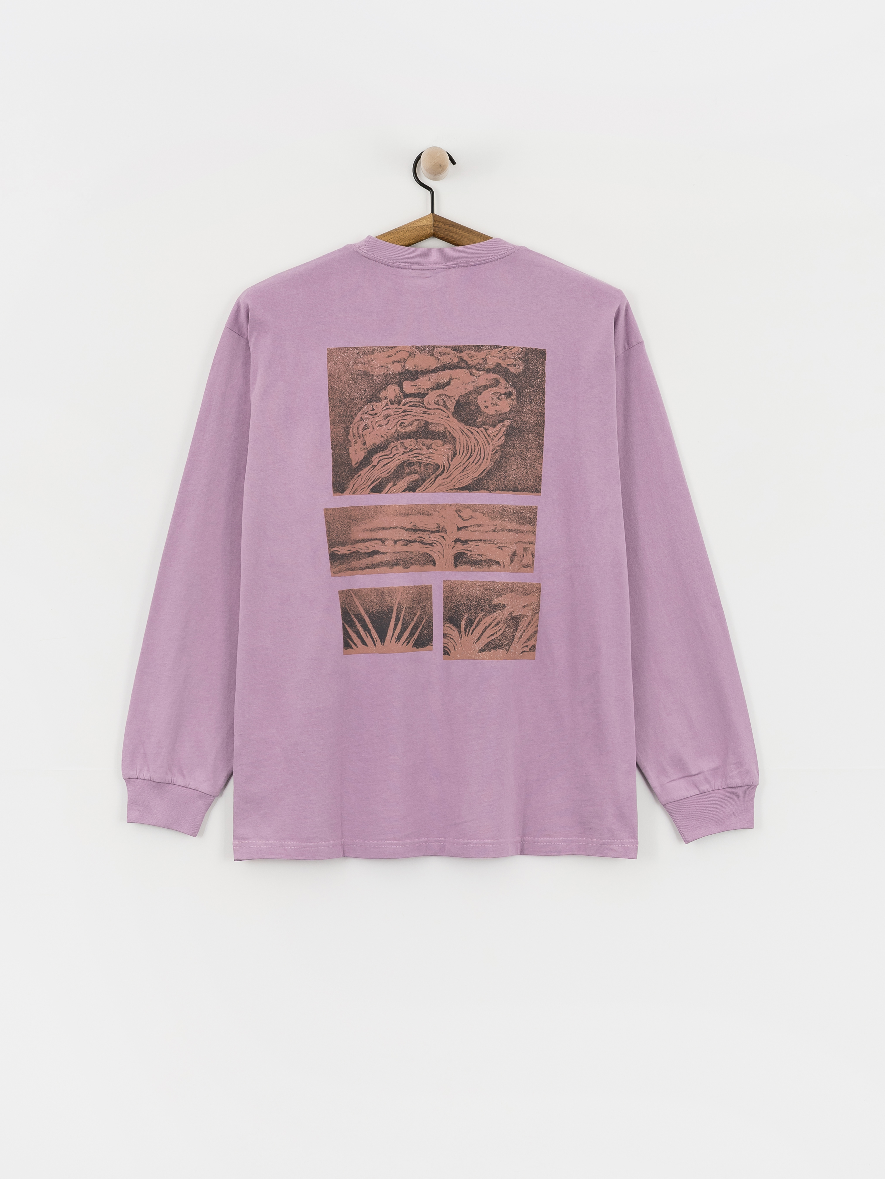 Carhartt WIP Emerge Hosszu00fa ujju00fa felsu0151 (gentle purple)