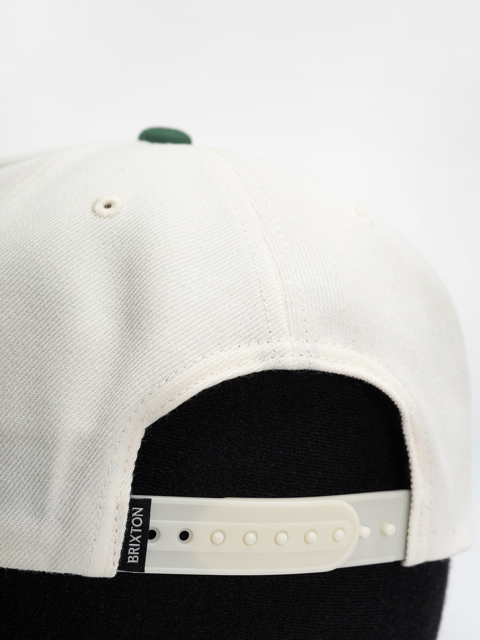 Brixton Linwood C Netplus Mp Snpk Baseball sapka (off white/primal green)
