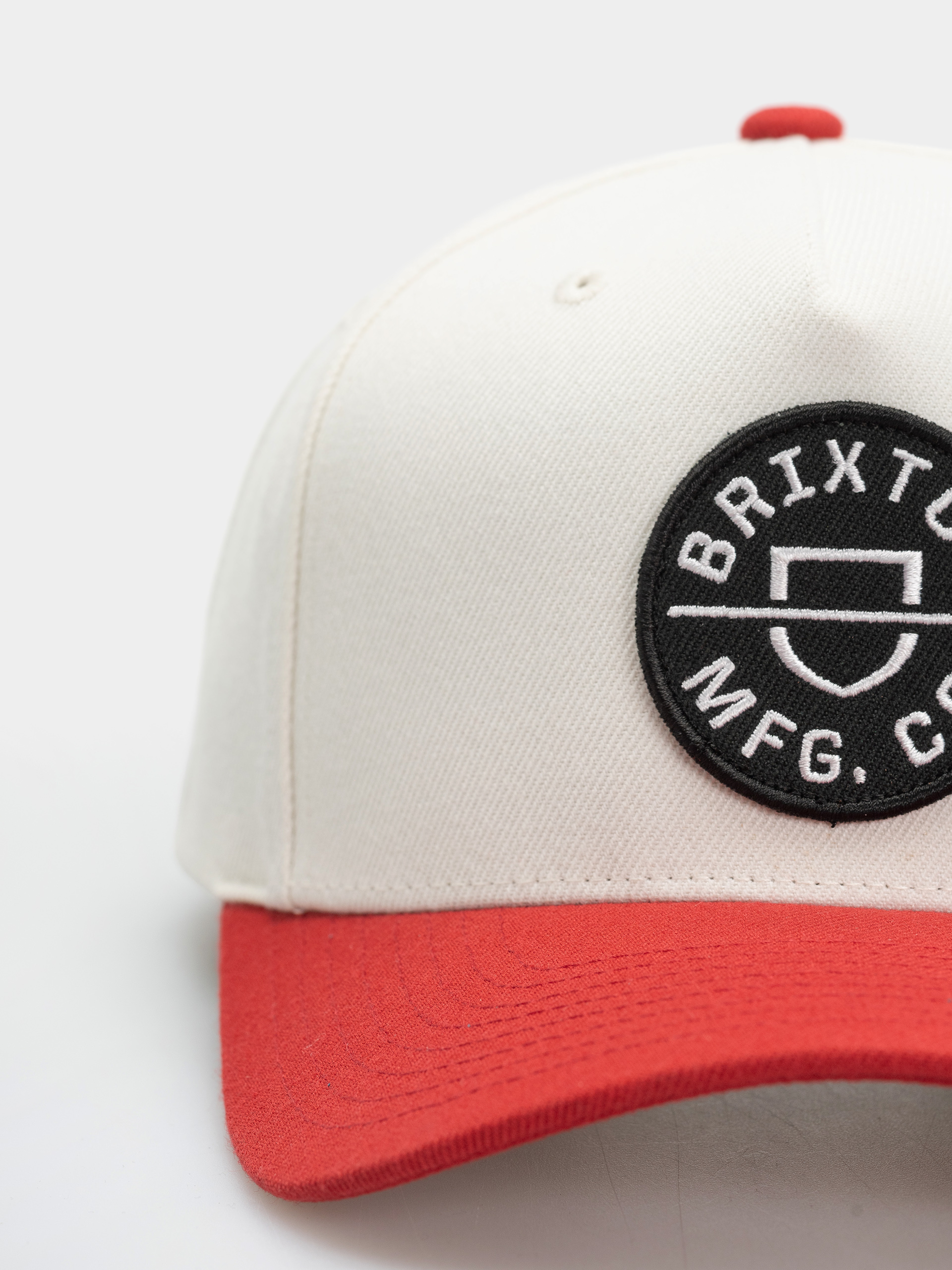 Brixton Crest C Mp Snapback Baseball sapka (off white/adrenaline rush)
