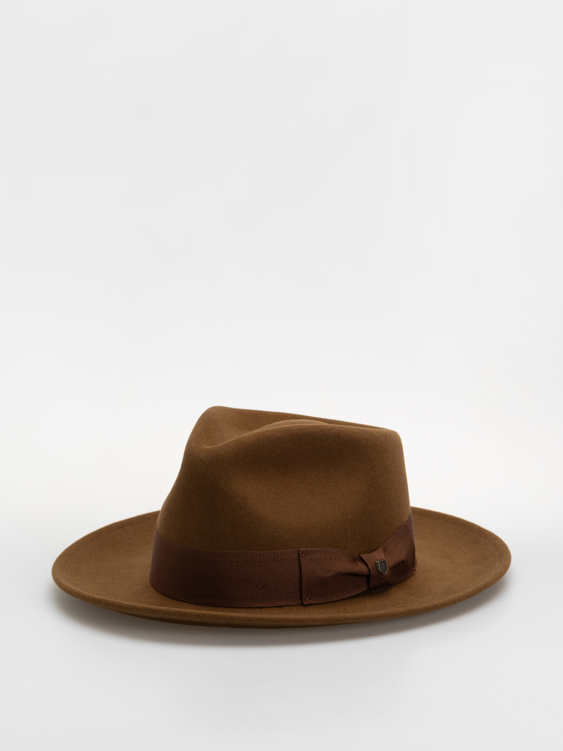 Brixton Swindle Convertabrim Fedora Kalap (coffee/light brown)