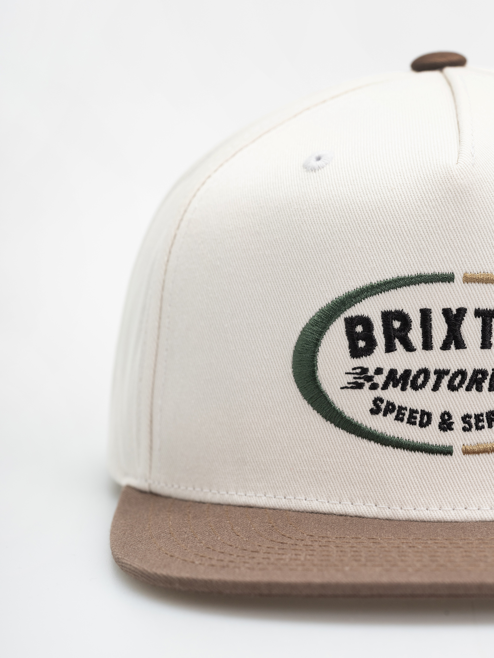 Brixton Rhett Mp Snpk Baseball sapka (off white/pinecone brown)