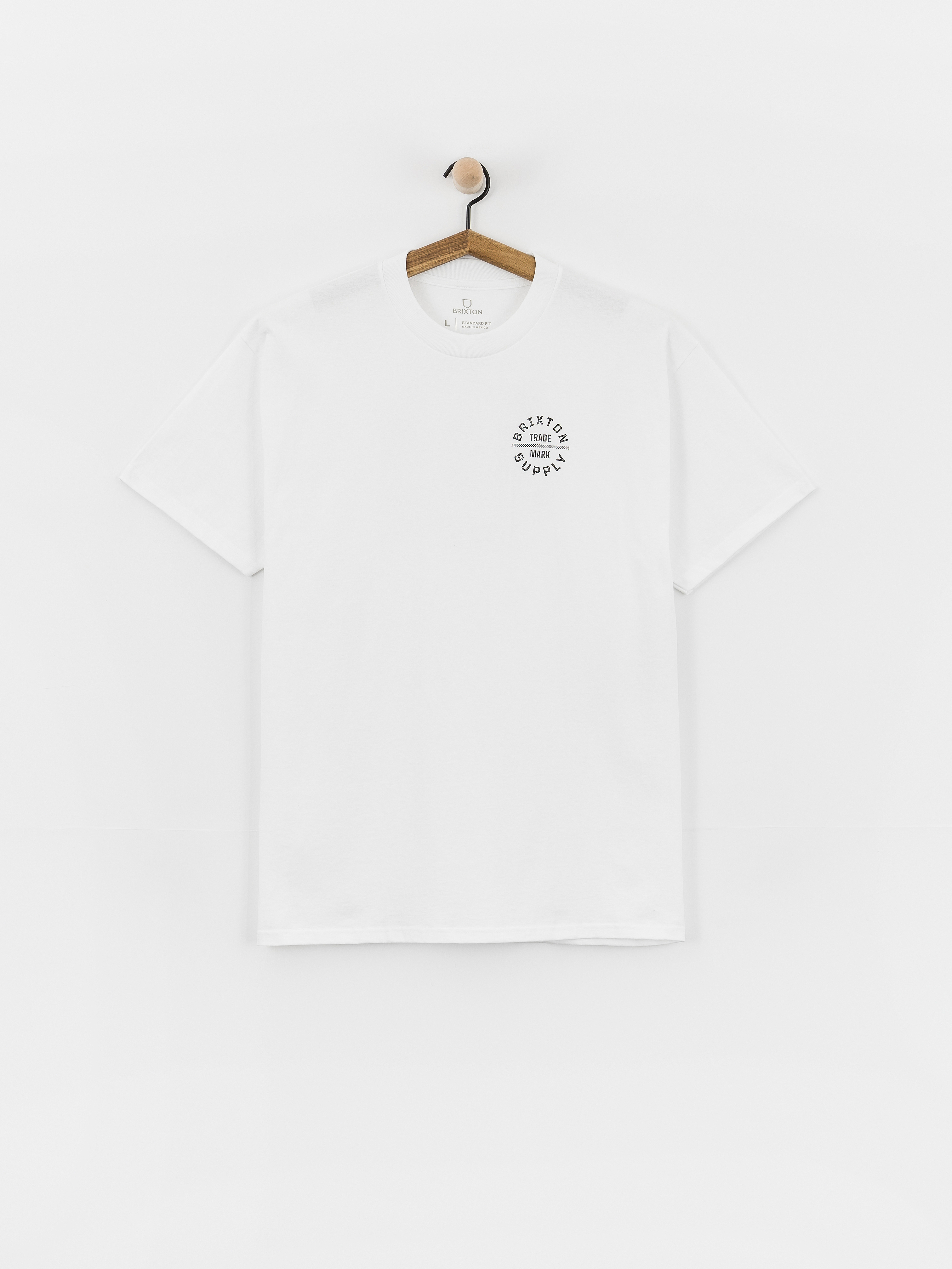 Brixton Oath V Std Póló (white/black/checkered)