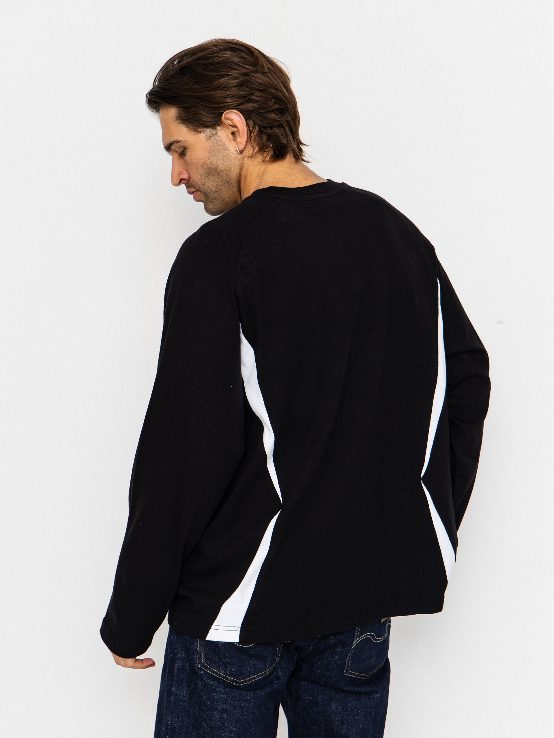 OBEY League Hosszú ujjú felső (black multi)