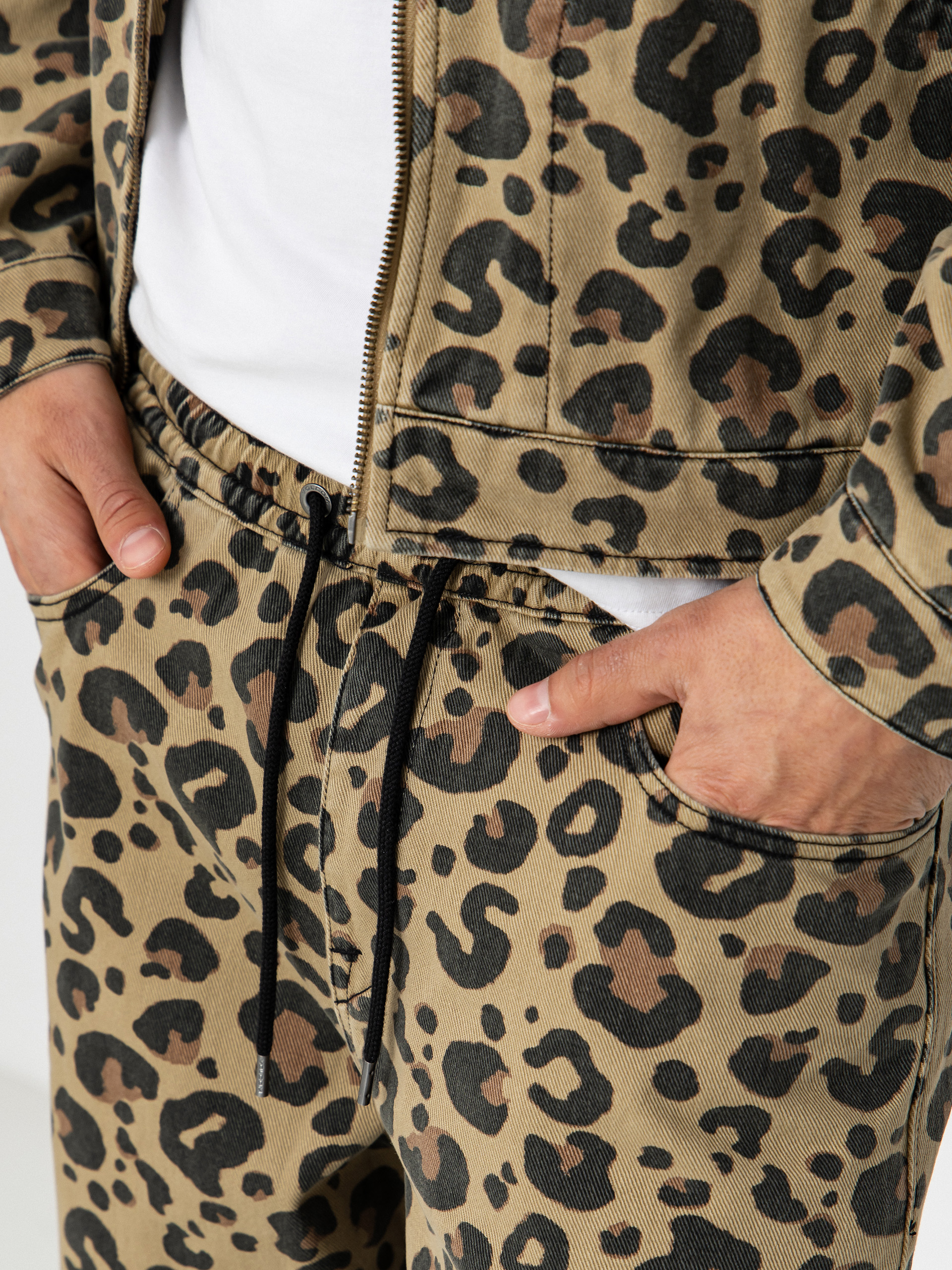 Volcom Freazy Loose Ew Kisnadrág (cheetah)