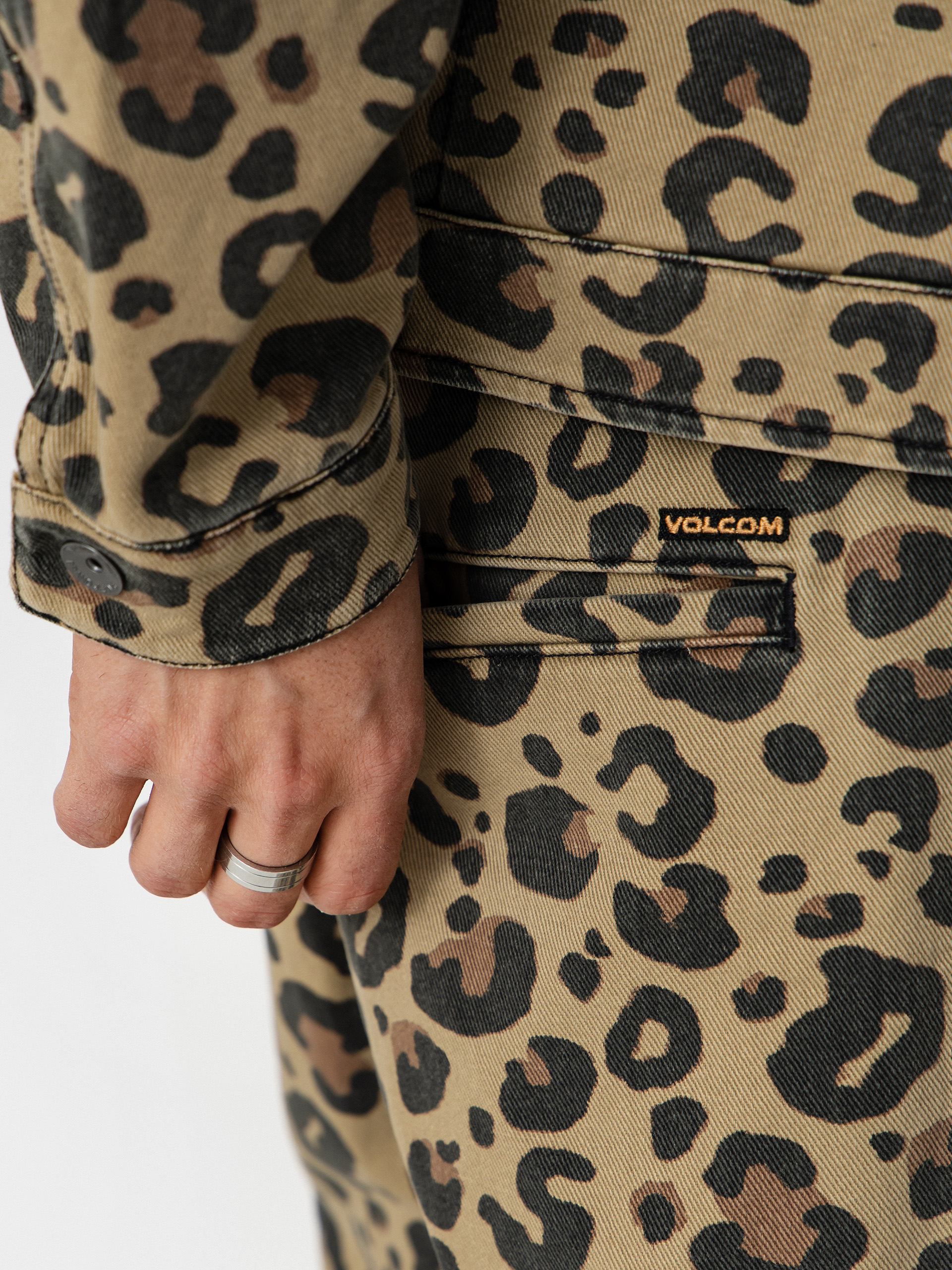 Volcom Freazy Loose Ew Kisnadrág (cheetah)