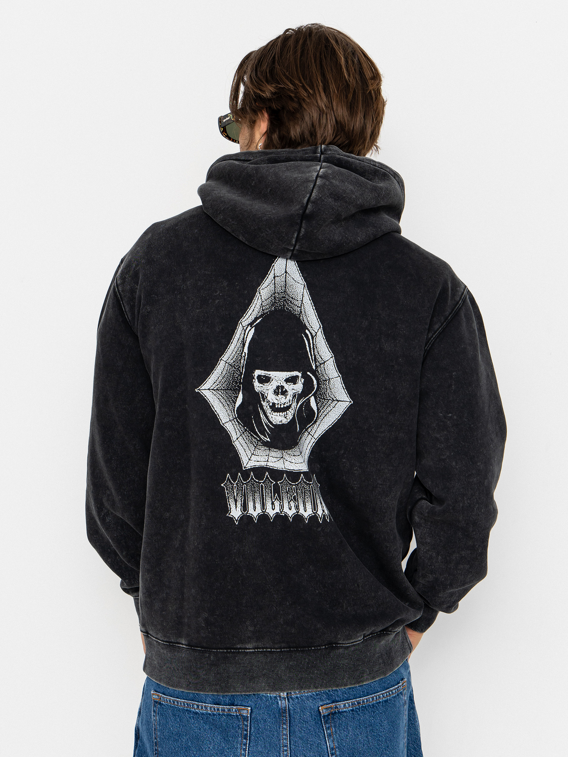 Volcom Noder HD Kapucnis pulóver (light acid black)