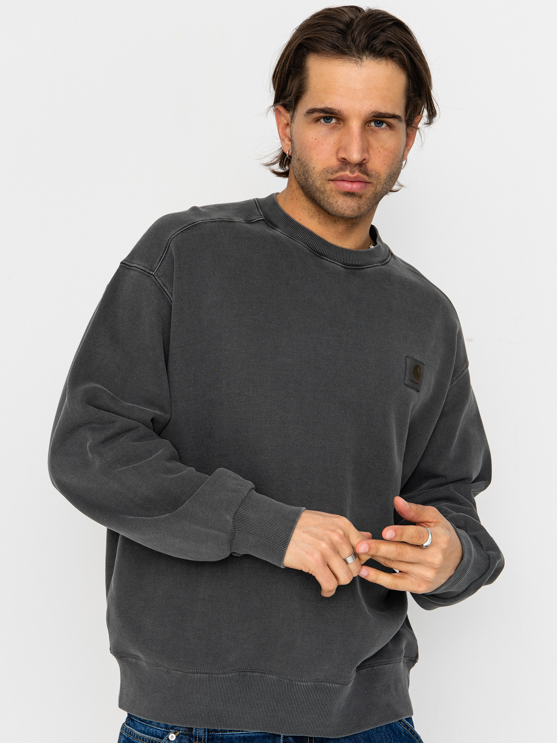 Carhartt WIP Nelson Pulóver (black)