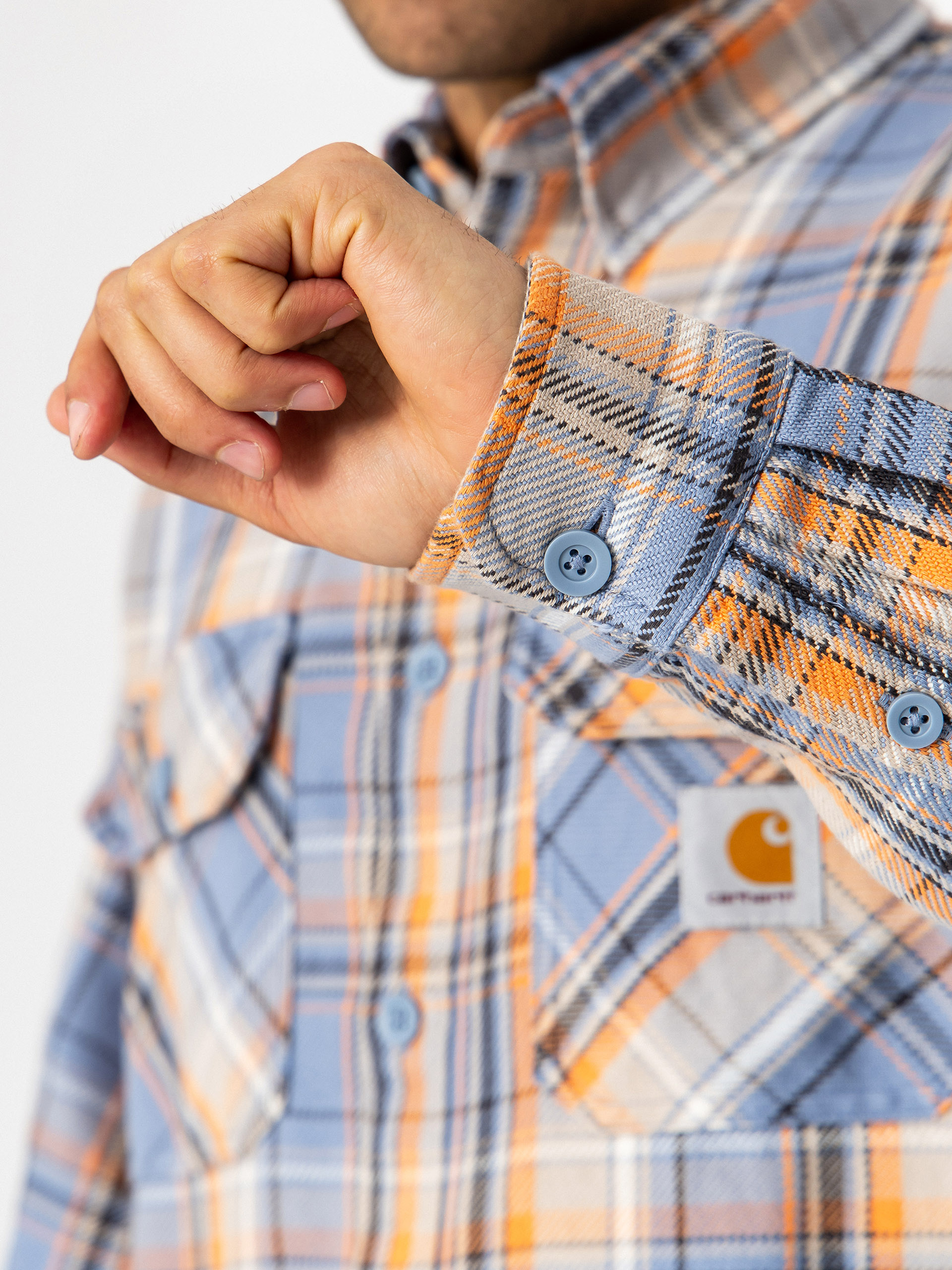 Carhartt WIP Tunick Ing (tunick check/gentle blue)
