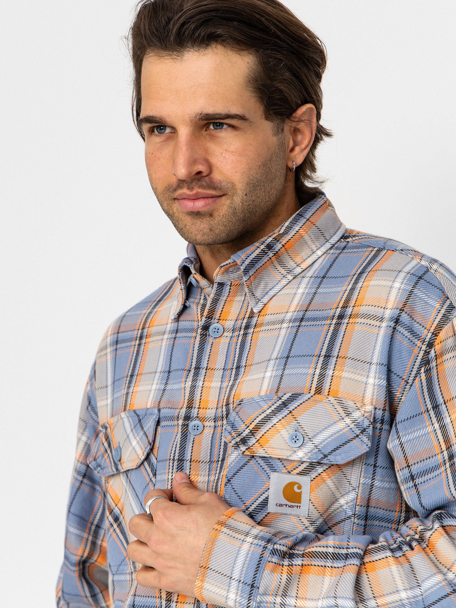 Carhartt WIP Tunick Ing (tunick check/gentle blue)