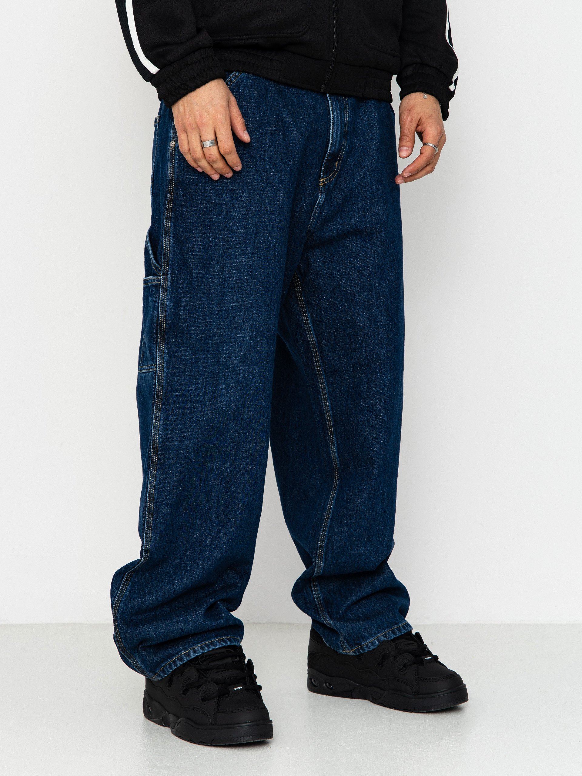 Carhartt WIP Belmont Kisnadrág (blue stone washed)