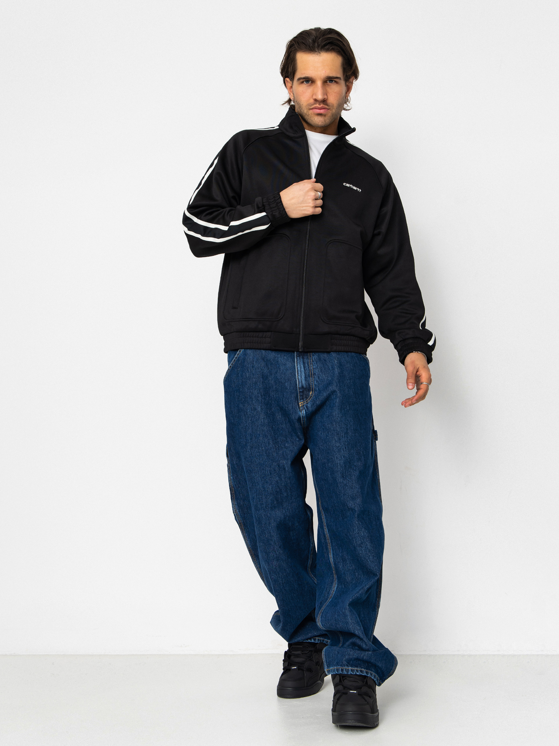 Carhartt WIP Bolar Pulóver (black/wax)