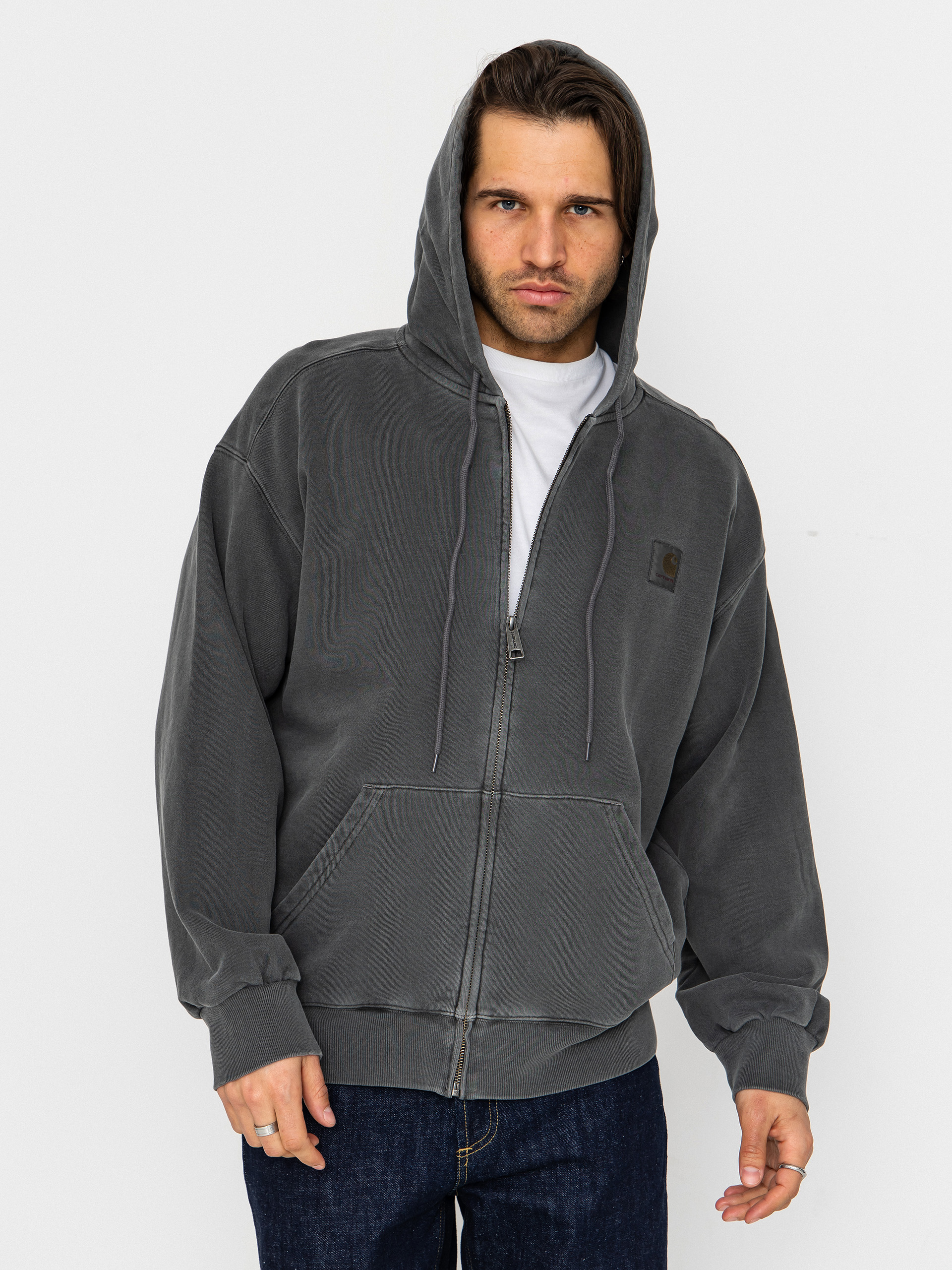 Carhartt WIP Nelson ZHD Kapucnis pulóver (black)