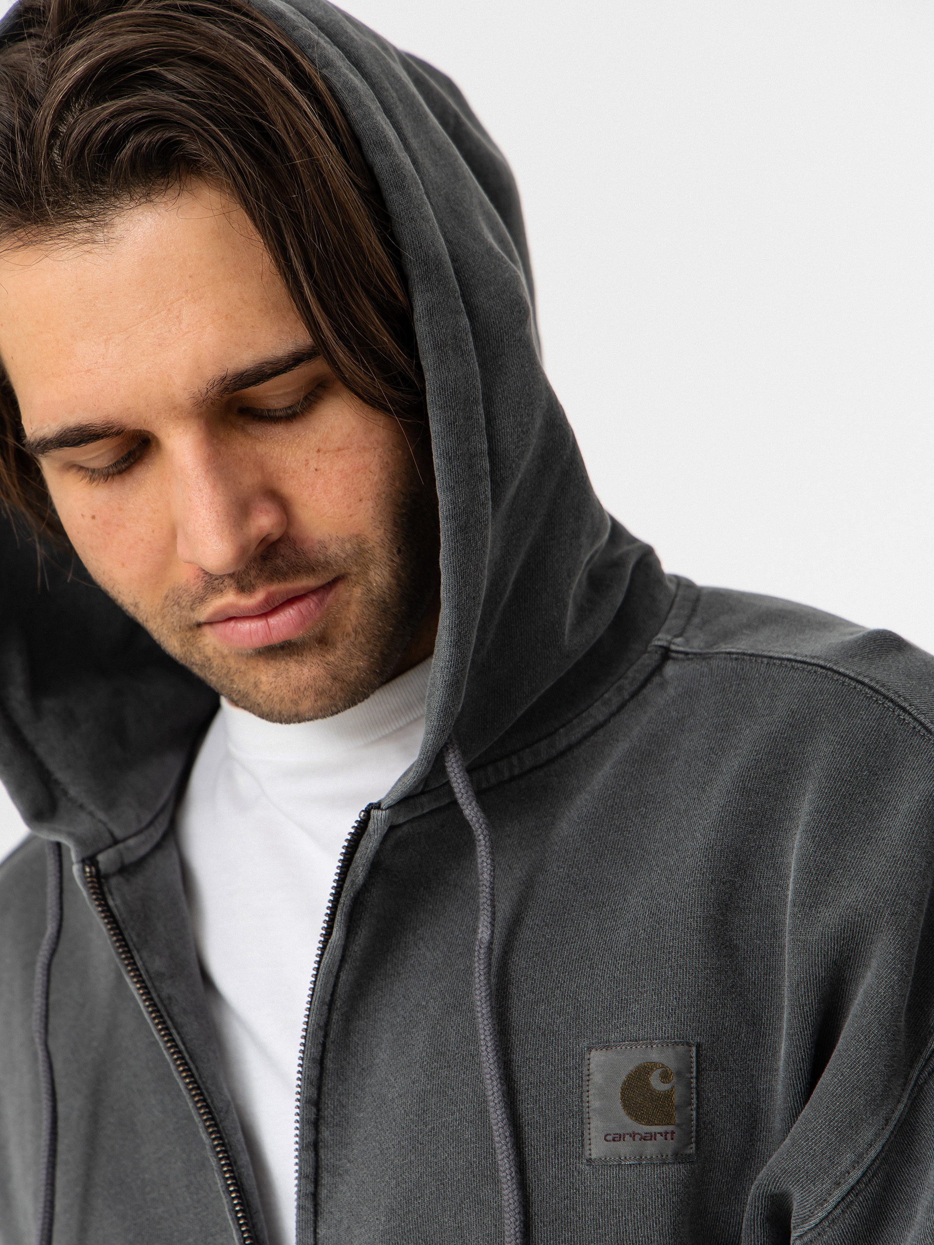 Carhartt WIP Nelson ZHD Kapucnis pulóver (black)