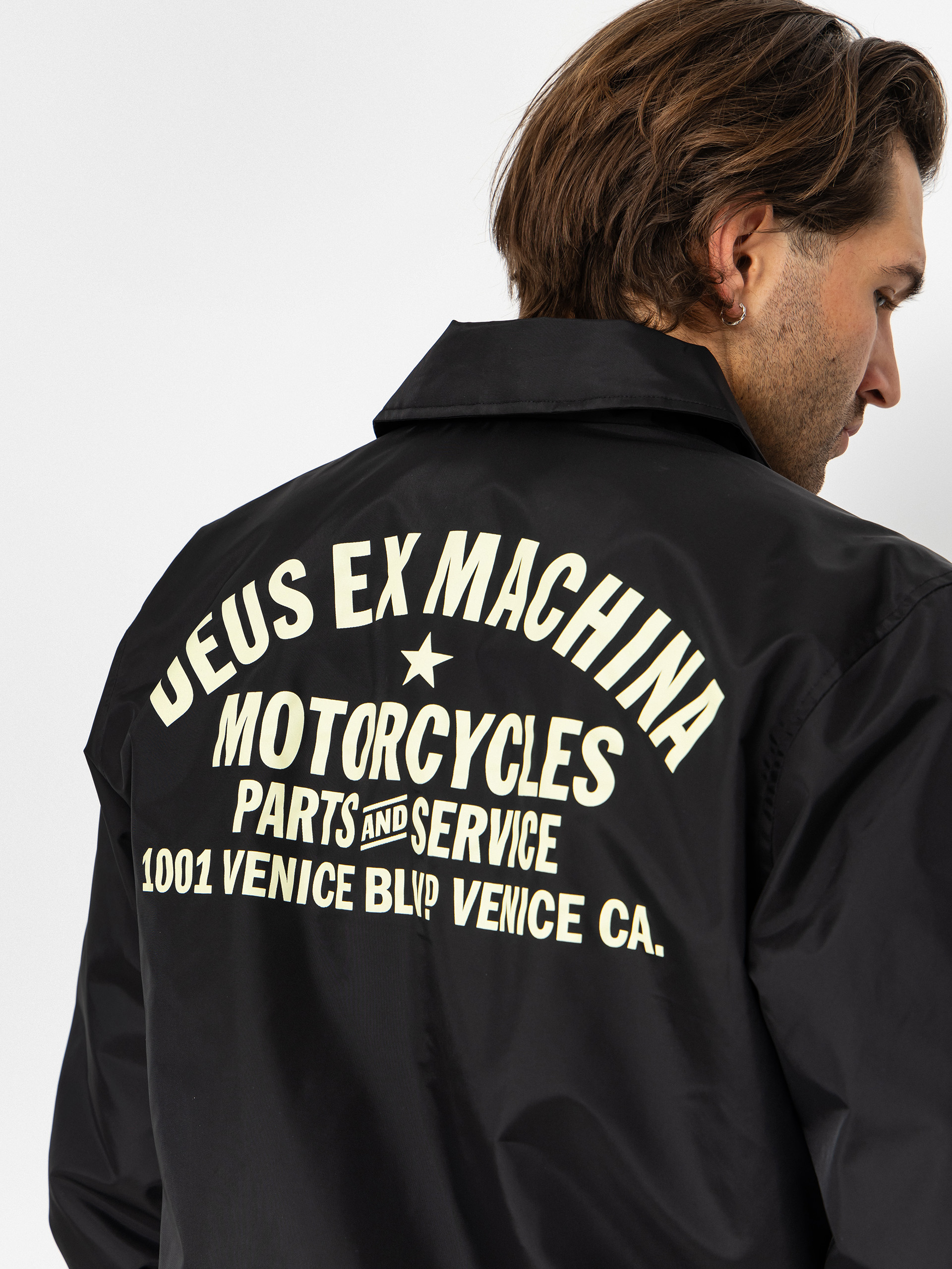 Deus Ex Machina Venice Coach Dzseki (black)