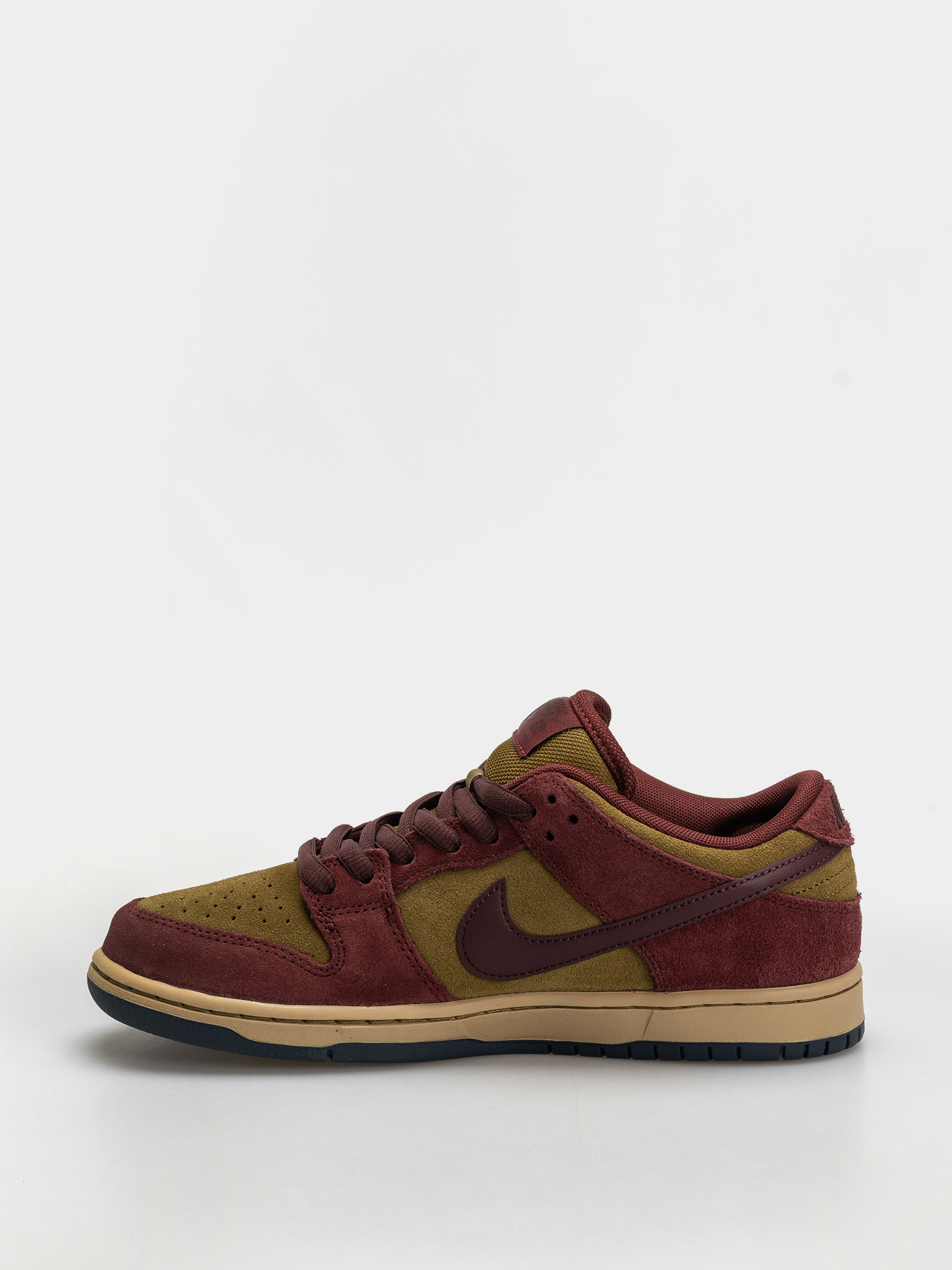 Nike SB Dunk Low Pro Cipők (dark team red/burgundy crush olive flak)