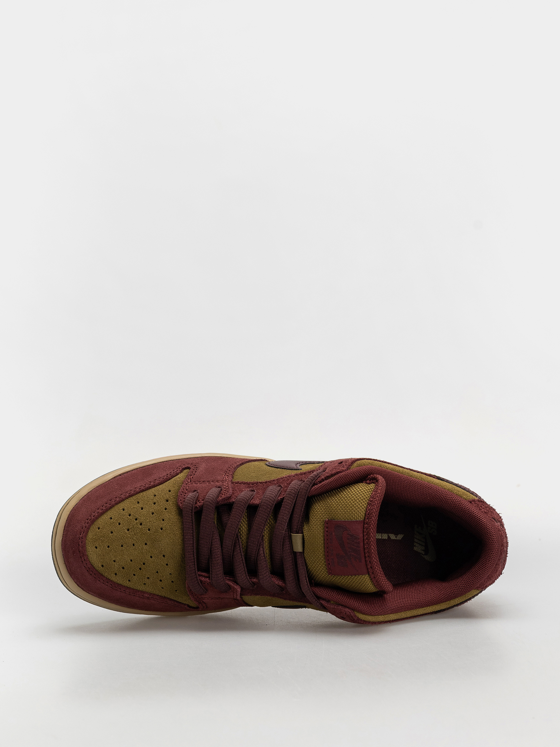 Nike SB Dunk Low Pro Cipők (dark team red/burgundy crush olive flak)