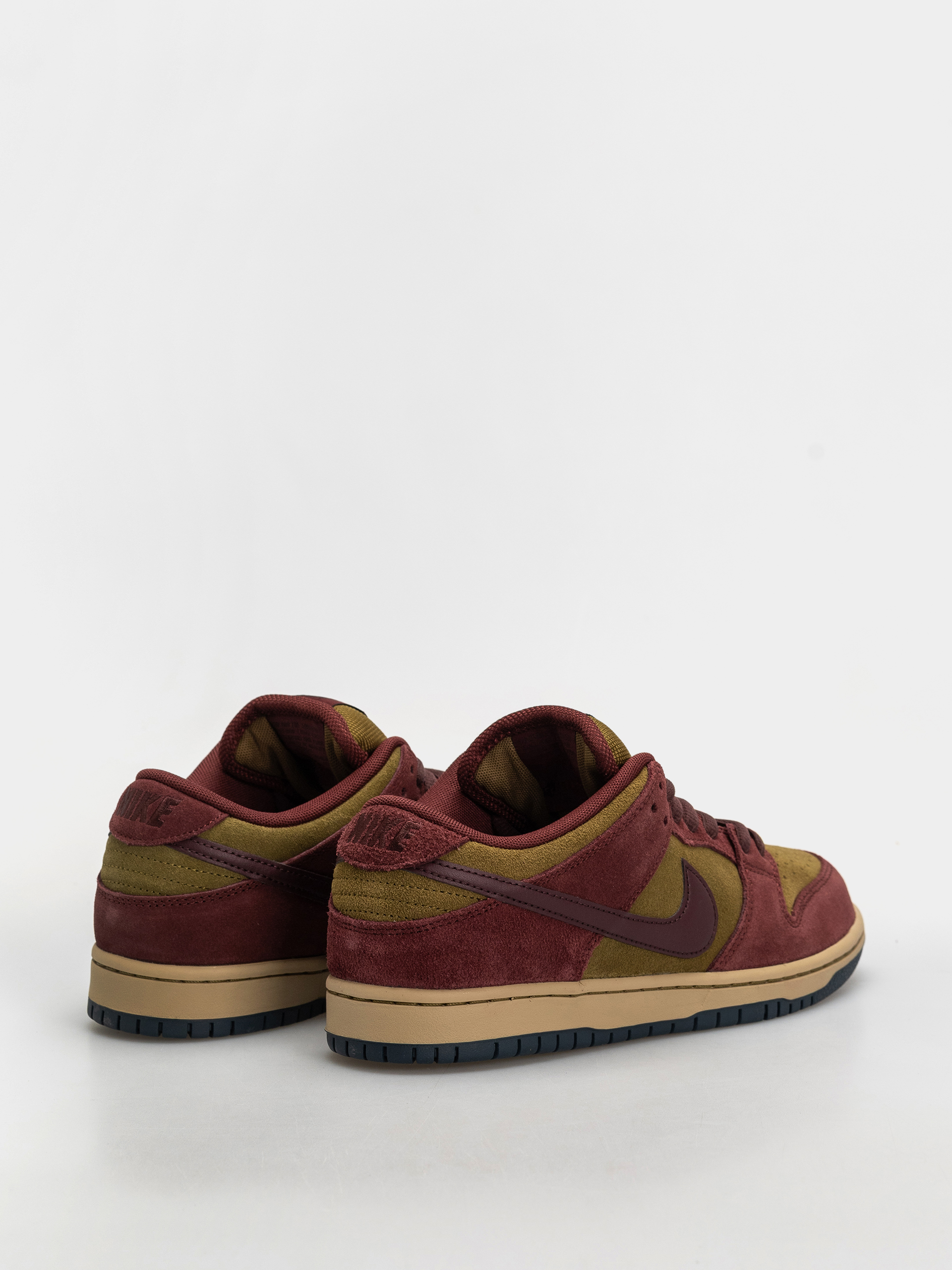 Nike SB Dunk Low Pro Cipők (dark team red/burgundy crush olive flak)