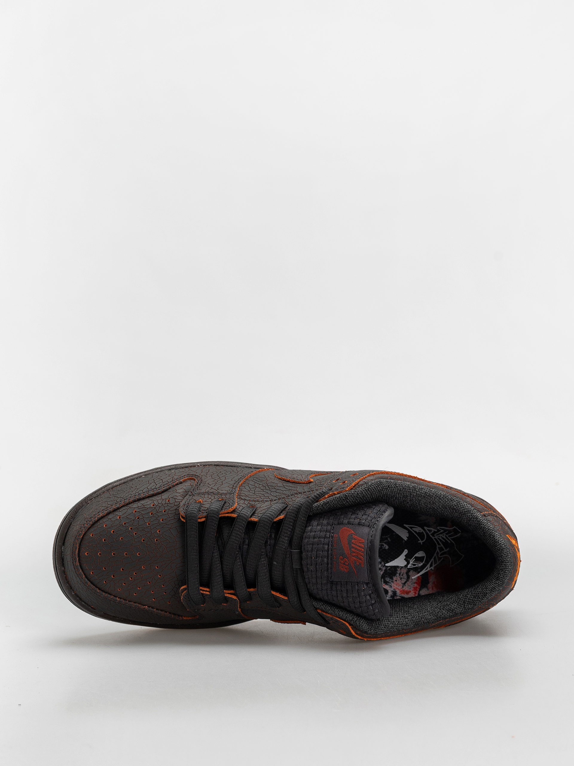 Nike SB Dunk Low Pro Prm Cipők (dk smoke grey/campfire orange black)