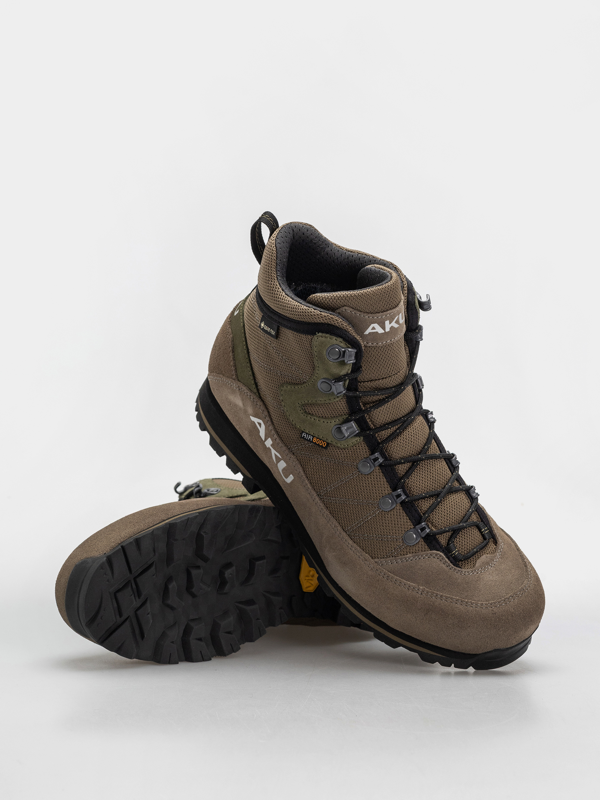 AKU Trekker Lite III GTX Cipők (brown/green)