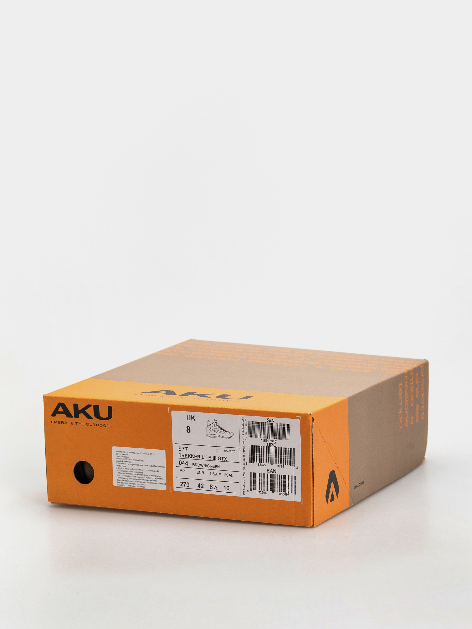 AKU Trekker Lite III GTX Cipők (brown/green)