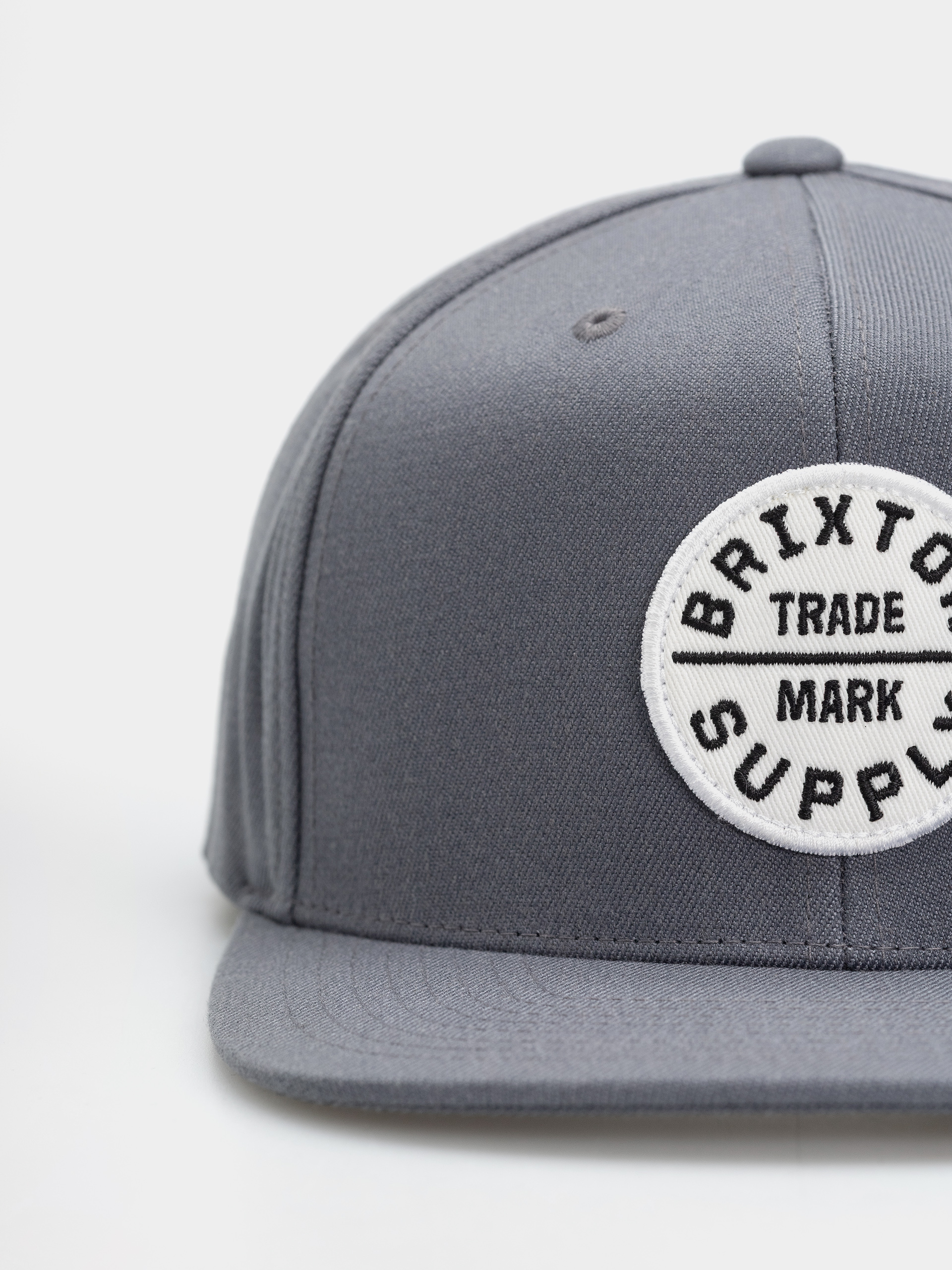 Brixton Oath Iii Snapback Baseball sapka (future grey)