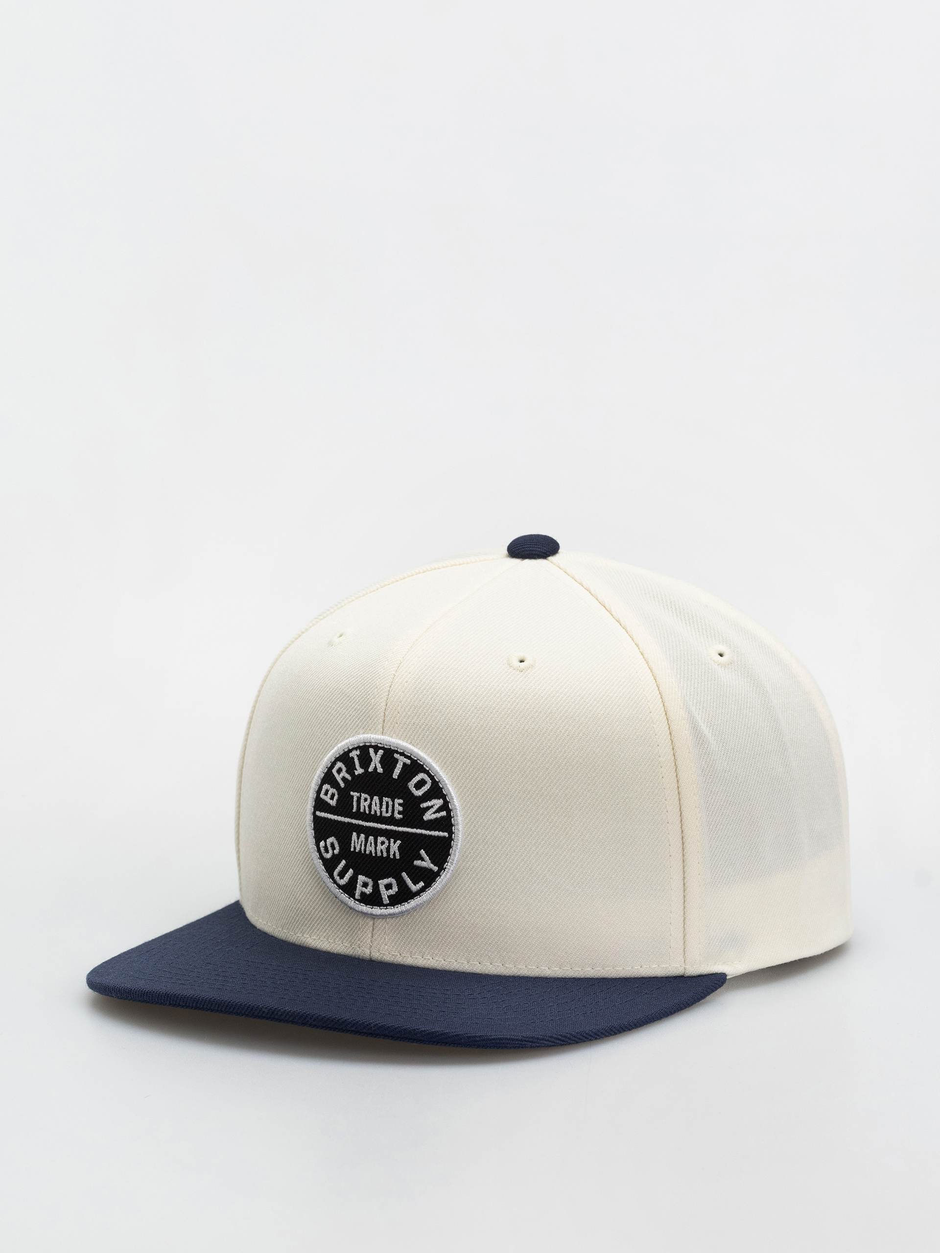 Brixton Oath Iii Snapback Baseball sapka (off white/midnight blue)