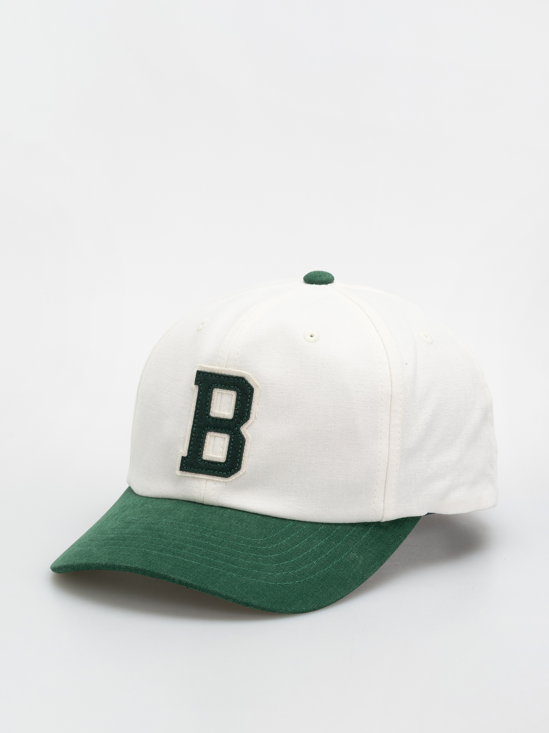 Brixton Big B Mp Adj Baseball sapka (off white/primal green)