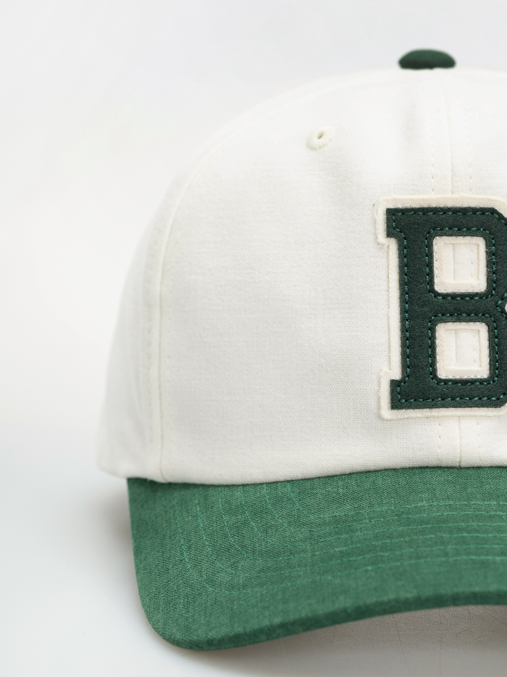 Brixton Big B Mp Adj Baseball sapka (off white/primal green)