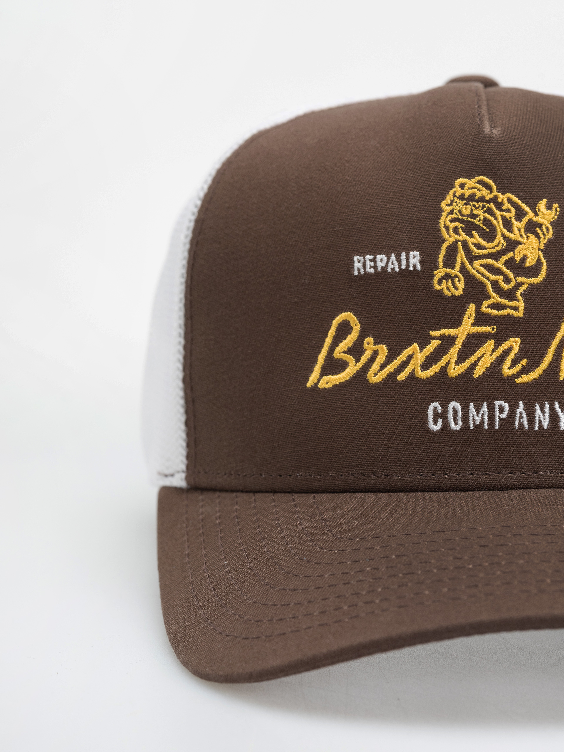 Brixton Tolman C Np Mp Trucker Baseball sapka (pinecone brown/white)