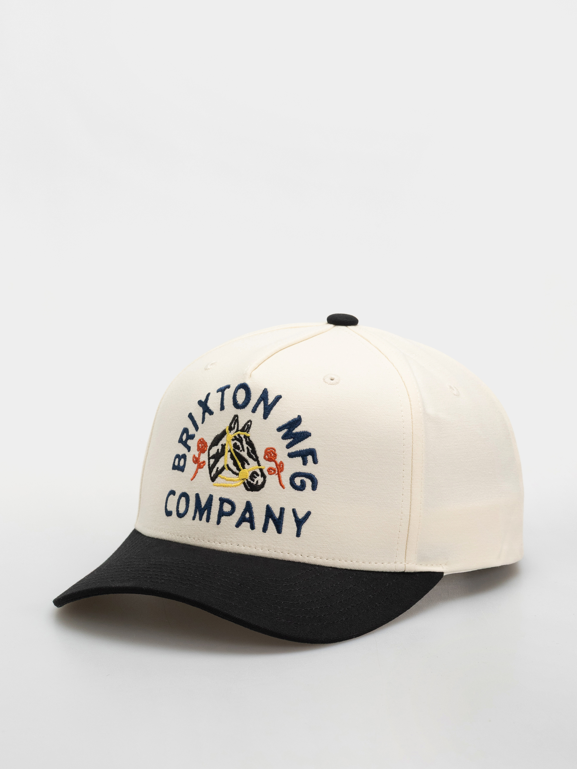 Brixton Trophy Horse C Np Mp Snpbk Wmn Baseball sapka (black/off white)