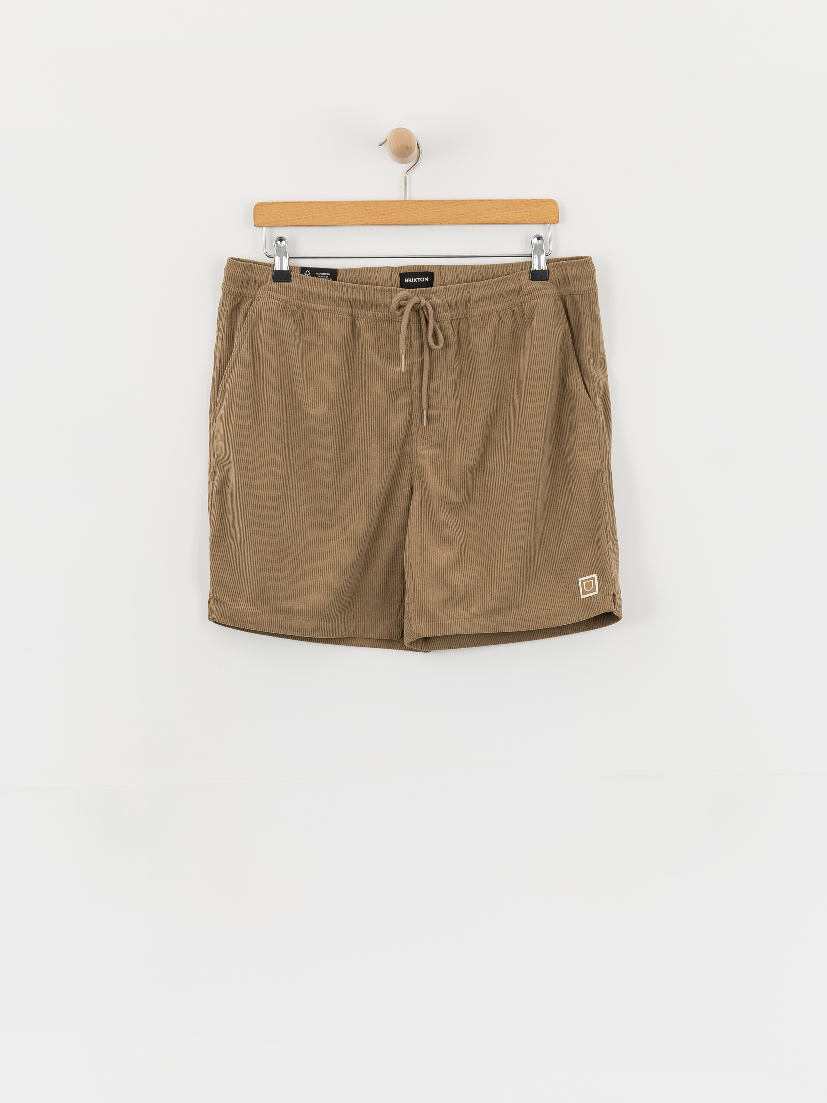 Brixton Everyday Corduroy Ru00f6vidnadru00e1g (vintage khaki)